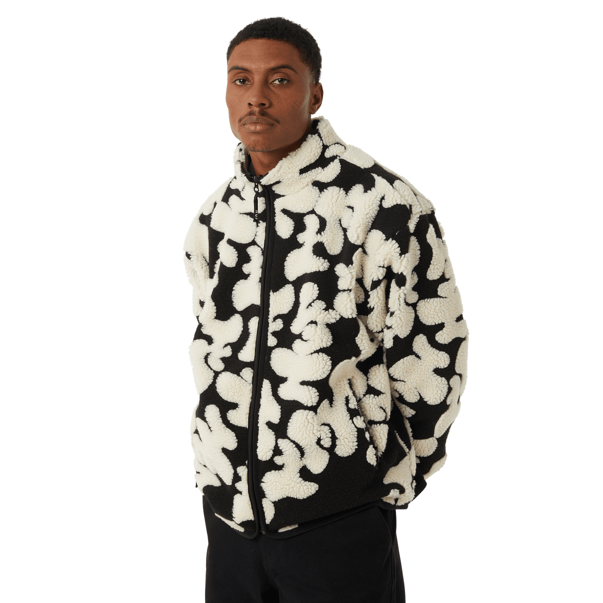Abstract High Pile Jacquard