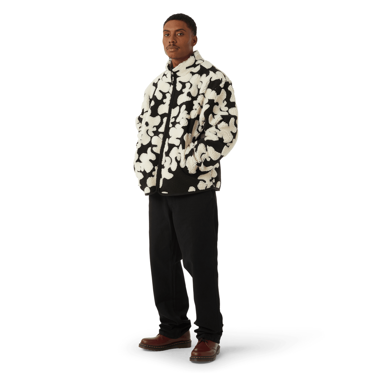 Abstract High Pile Jacquard