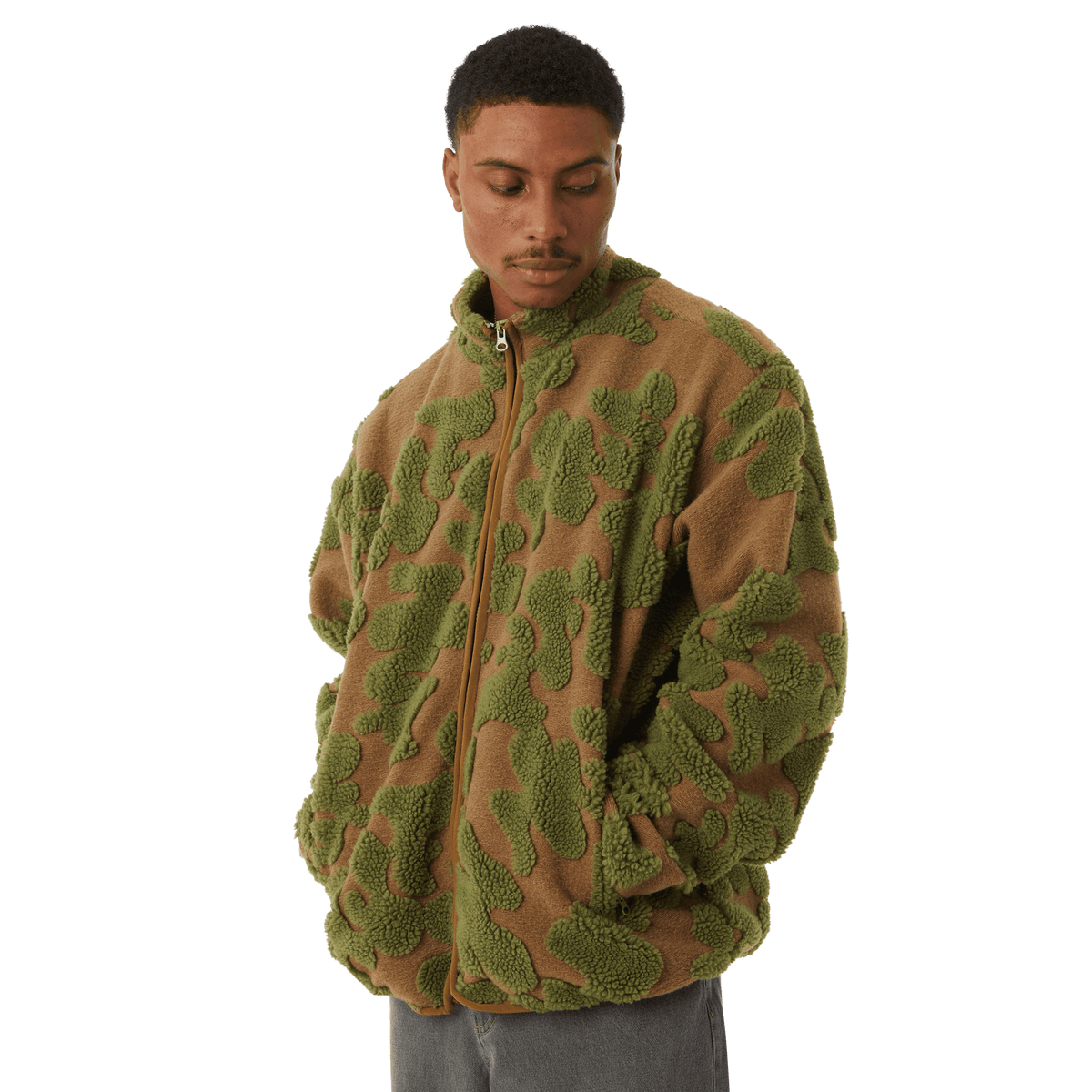 Abstract High Pile Jacquard