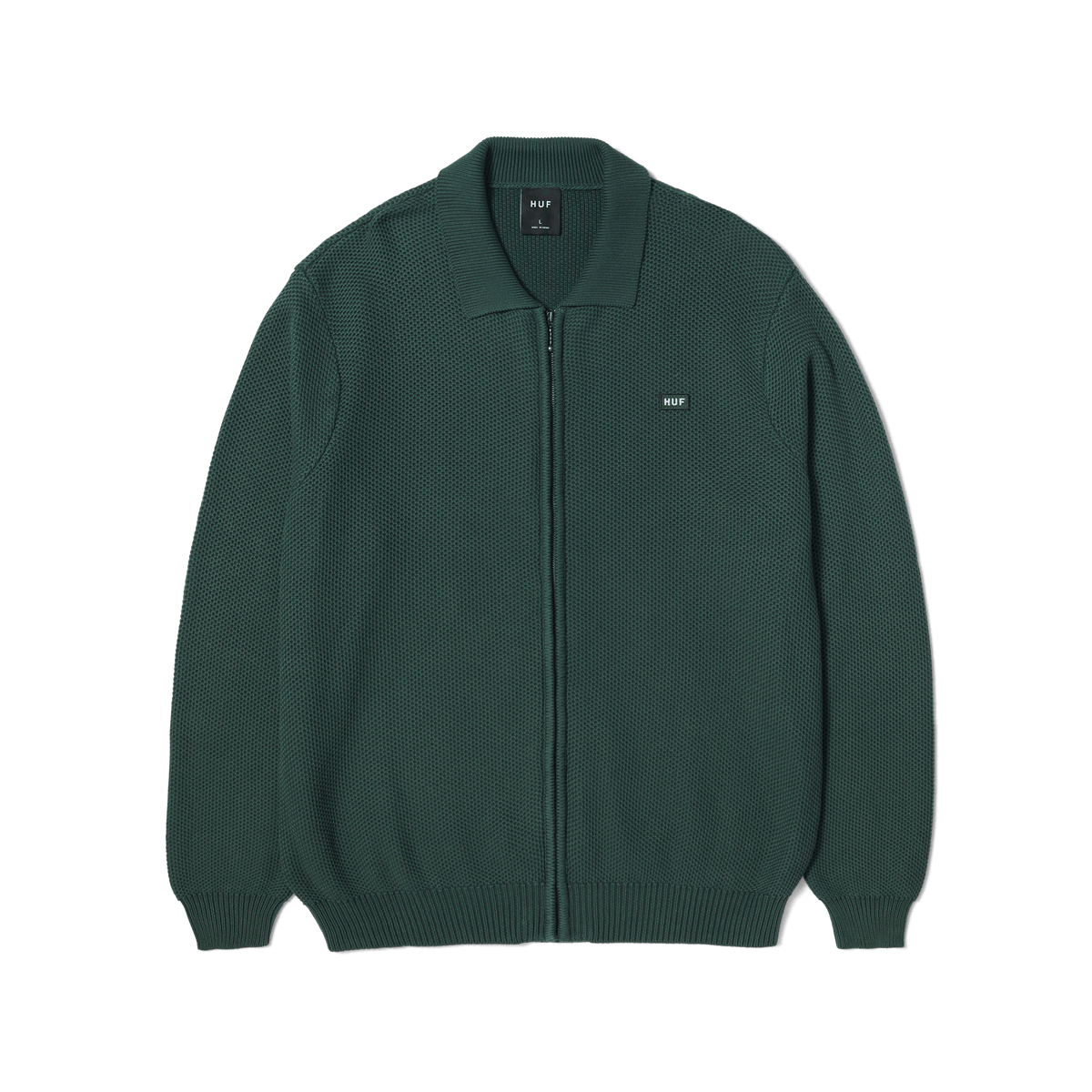 Anton Zip Overdyed Sweater