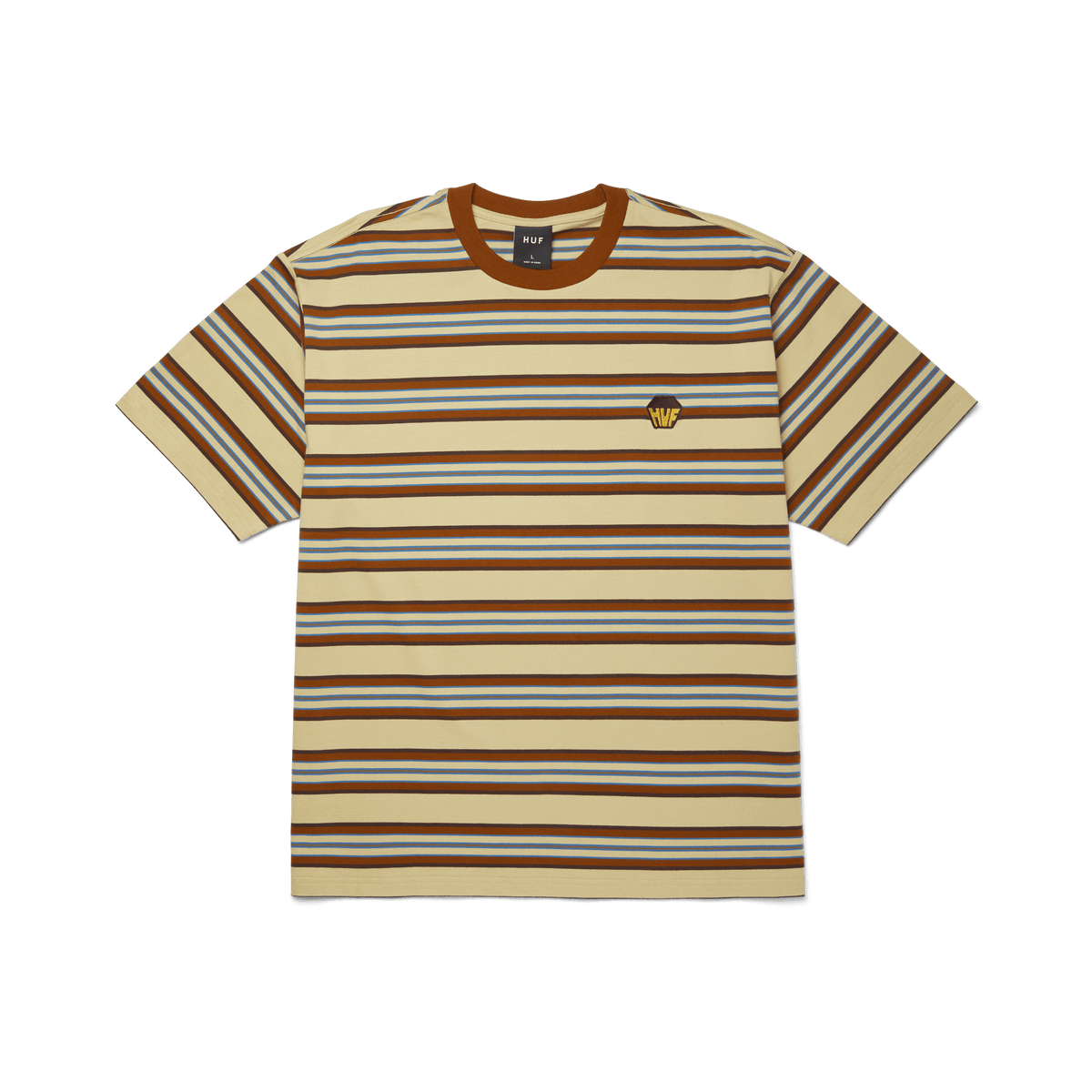 Big Block Stripe Boxy Top