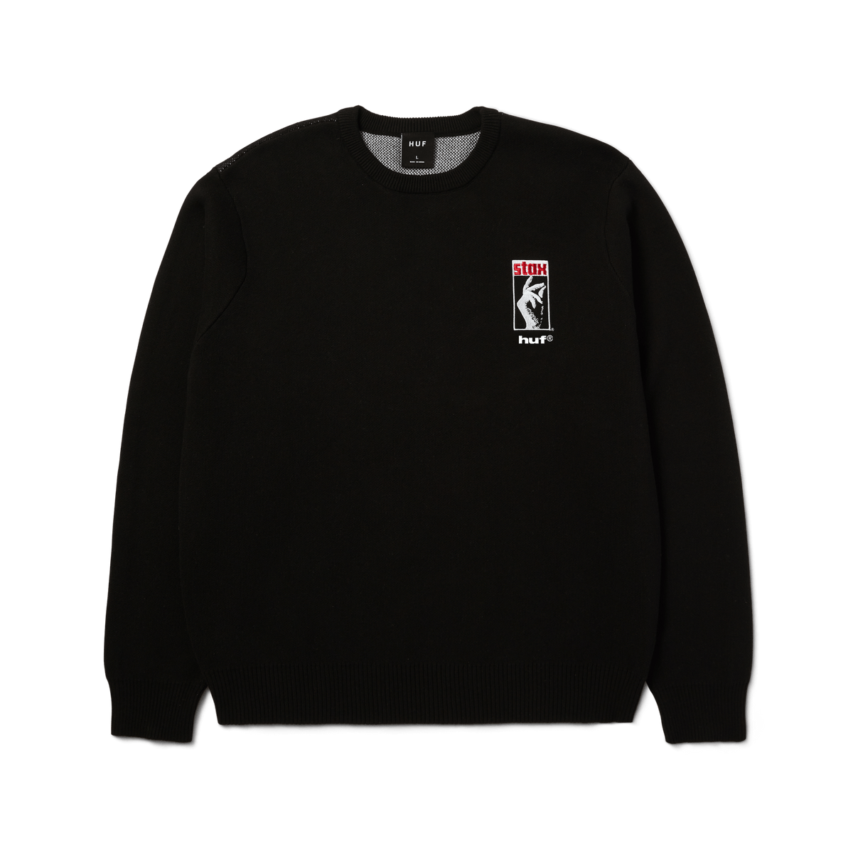 ISAAC HAYES - Black Moses Knit Sweater