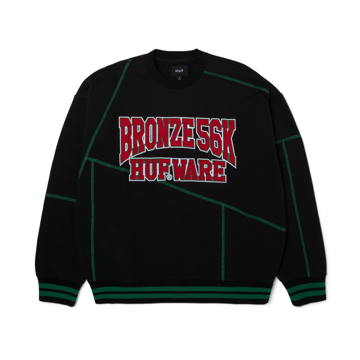 HUF x Bronze56K Hufware Crewneck Sweatshirt