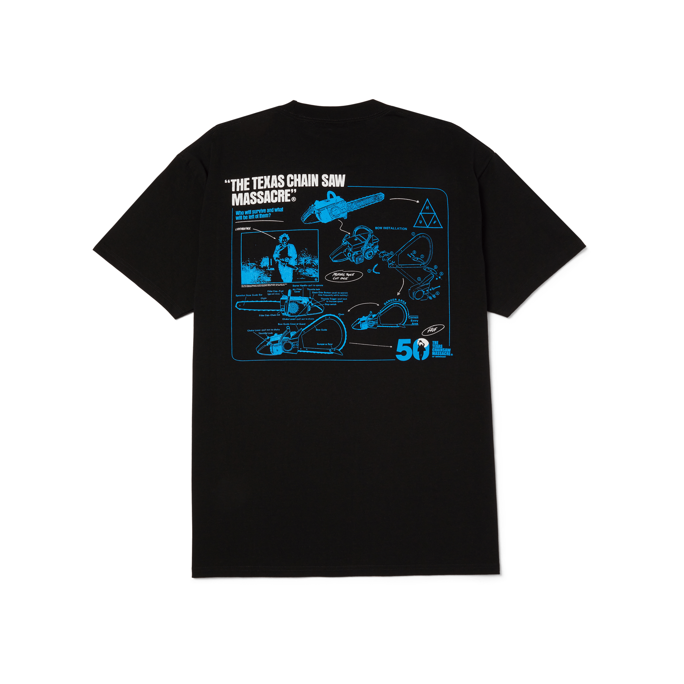 HUF x The Texas Chainsaw Massacre Fear T-Shirt – HUF WORLDWIDE UK