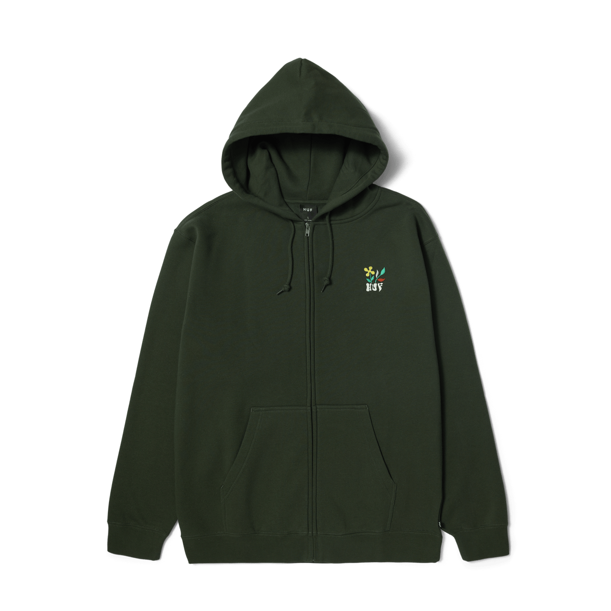 Flower Full-Zip Hoodie