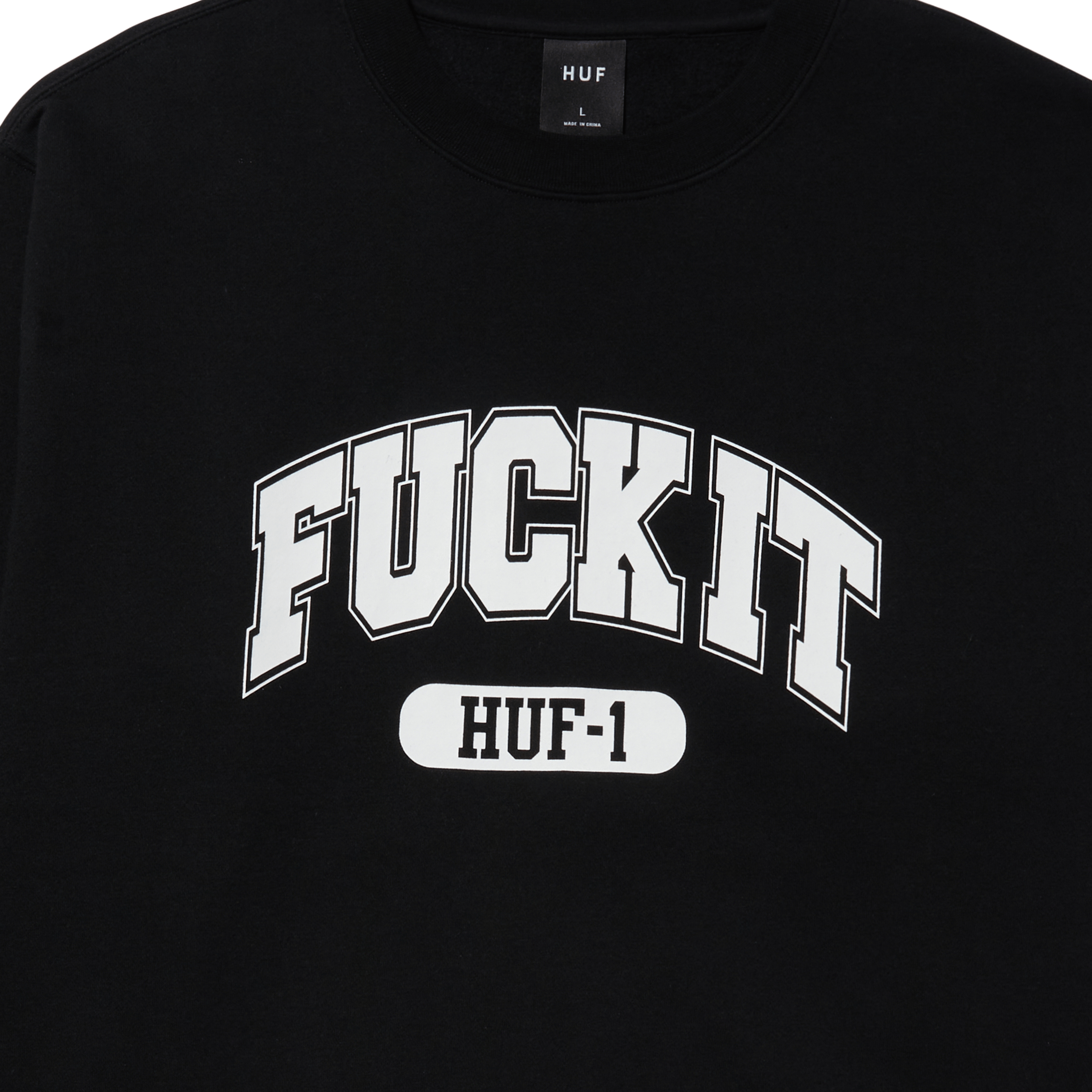 Fuck It Crewneck – HUF WORLDWIDE UK