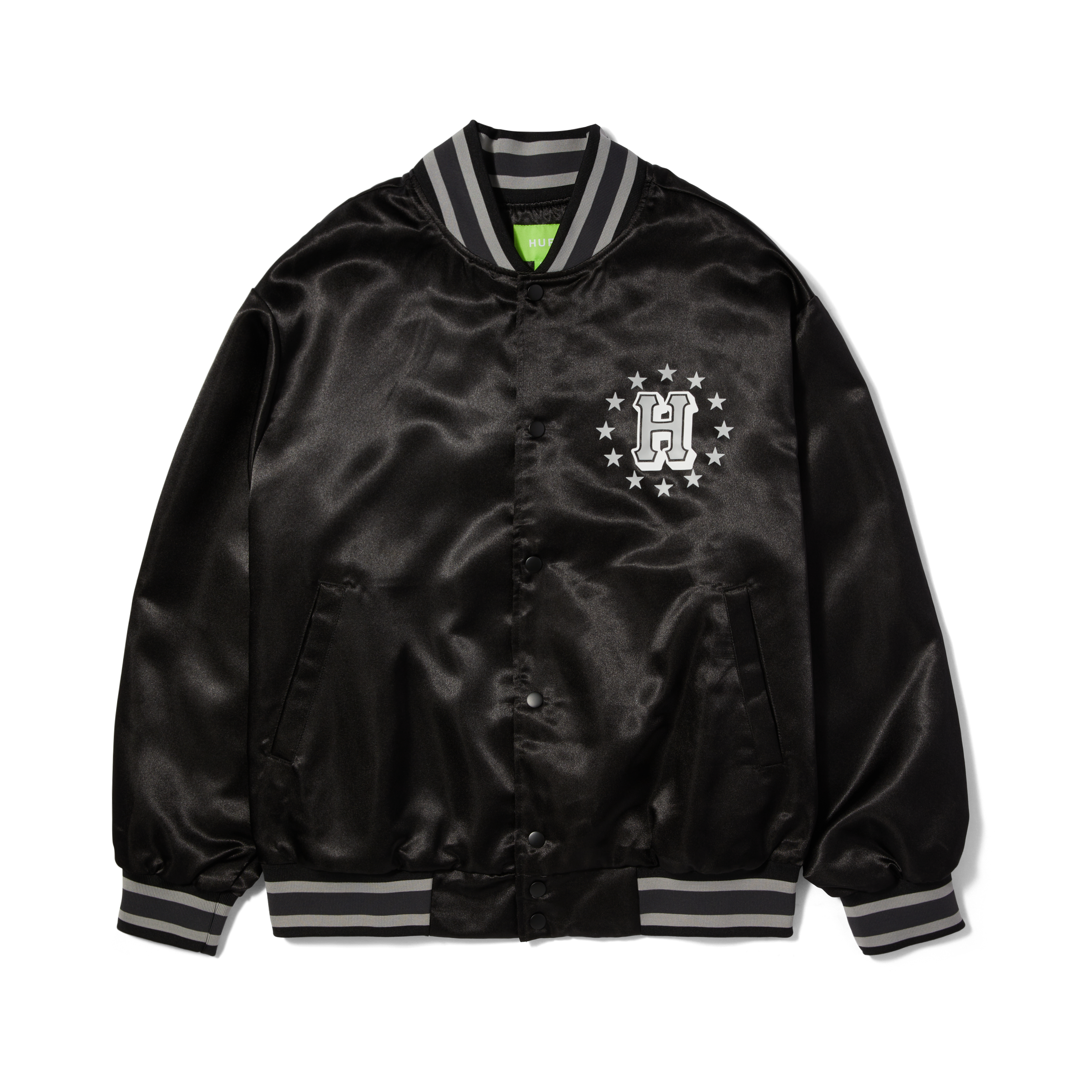Galactic Stack Baseball Jacket – HUF WORLDWIDE UK