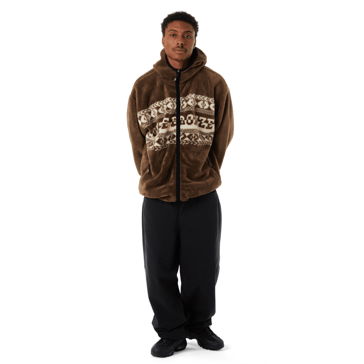 HUF x Bronze56K High Pile F/Z Fleece