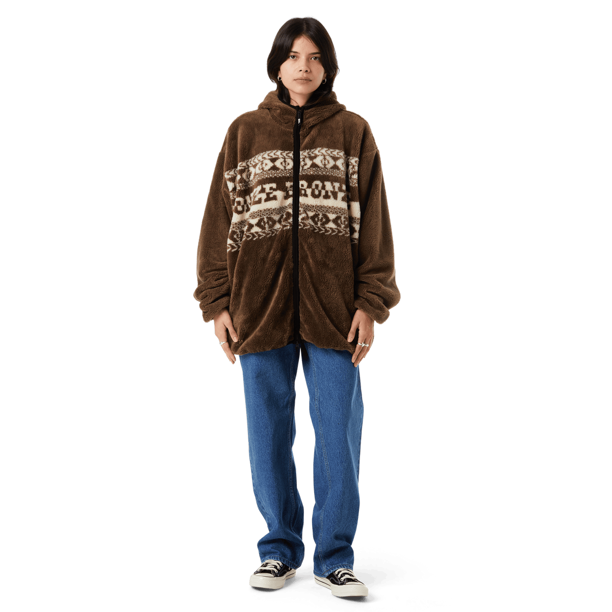 HUF x Bronze56K High Pile F/Z Fleece