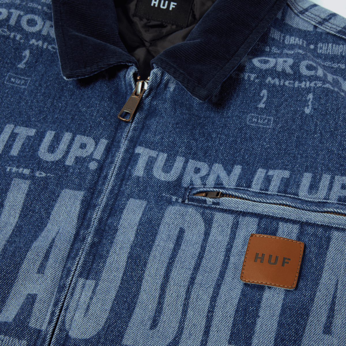 HUF x J Dilla Posted Work Jacket