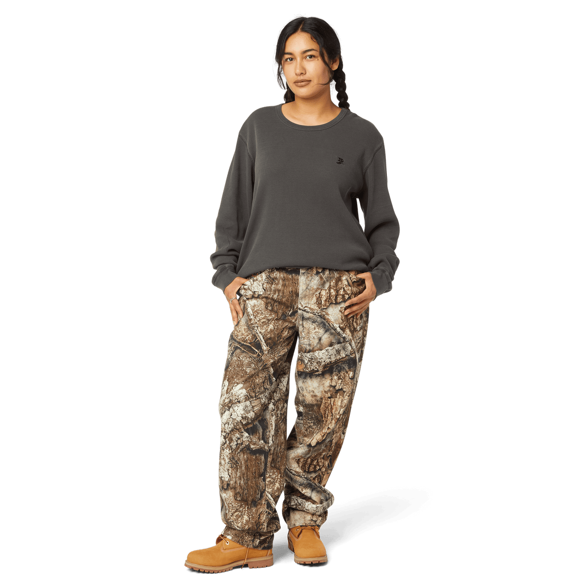 Megablast Overdyed Long Sleeve T-Shirt Thermal