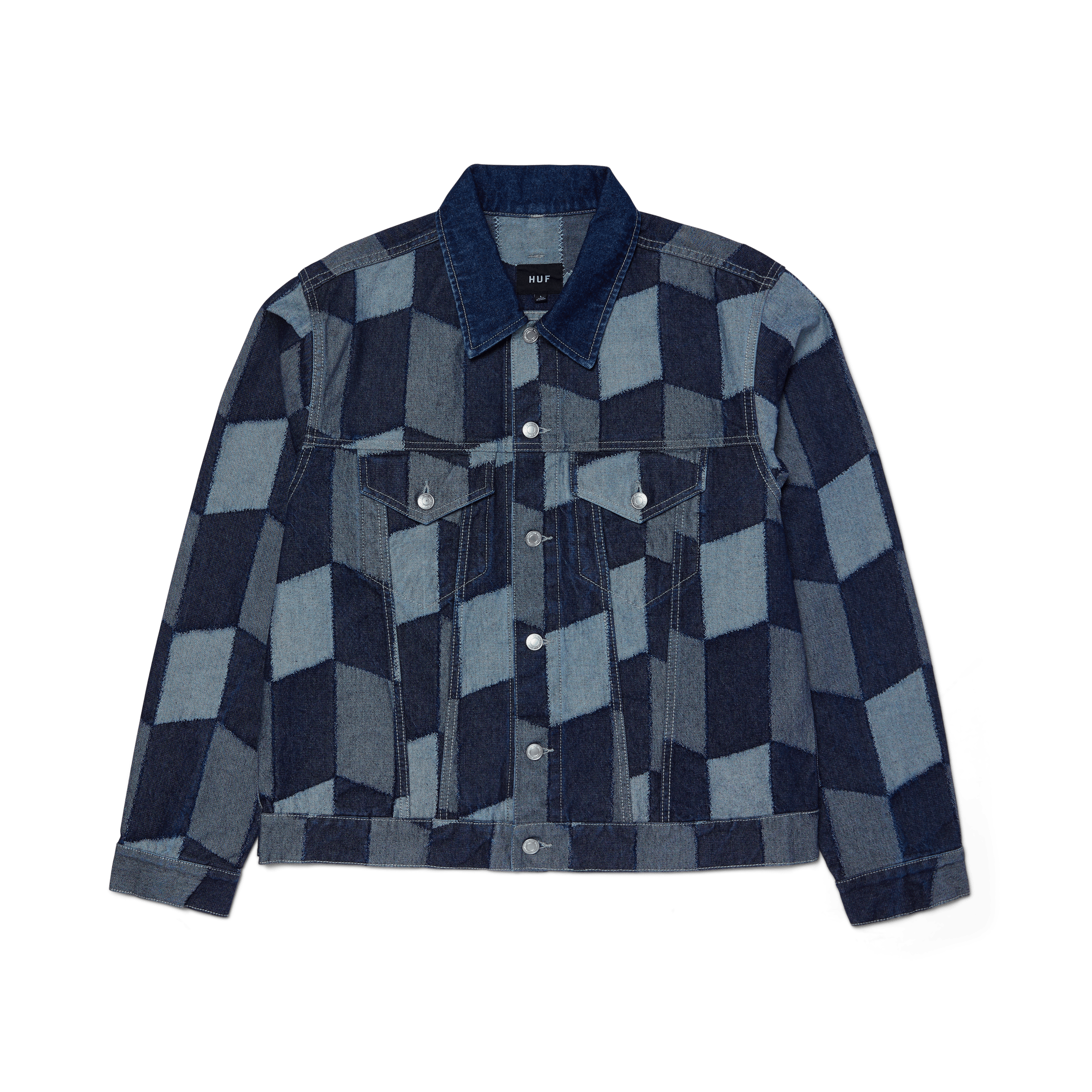 Patchwork Denim Jacket – HUF WORLDWIDE UK