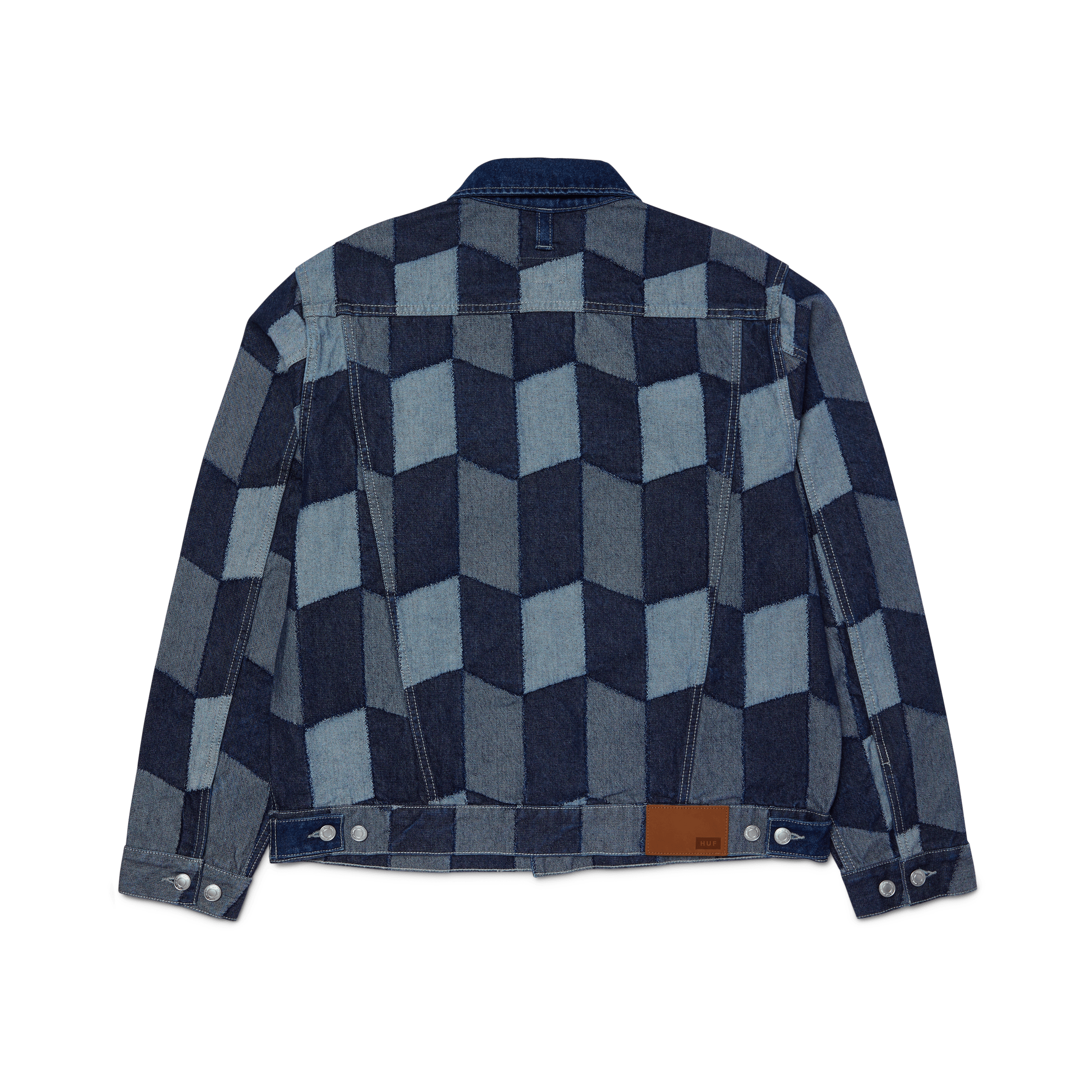ジ*ー様 HUF ハフ パッチワーク デニムジャケット XXL インディゴ Patchwork Denim Jacket – HUF WORLDWIDE UK