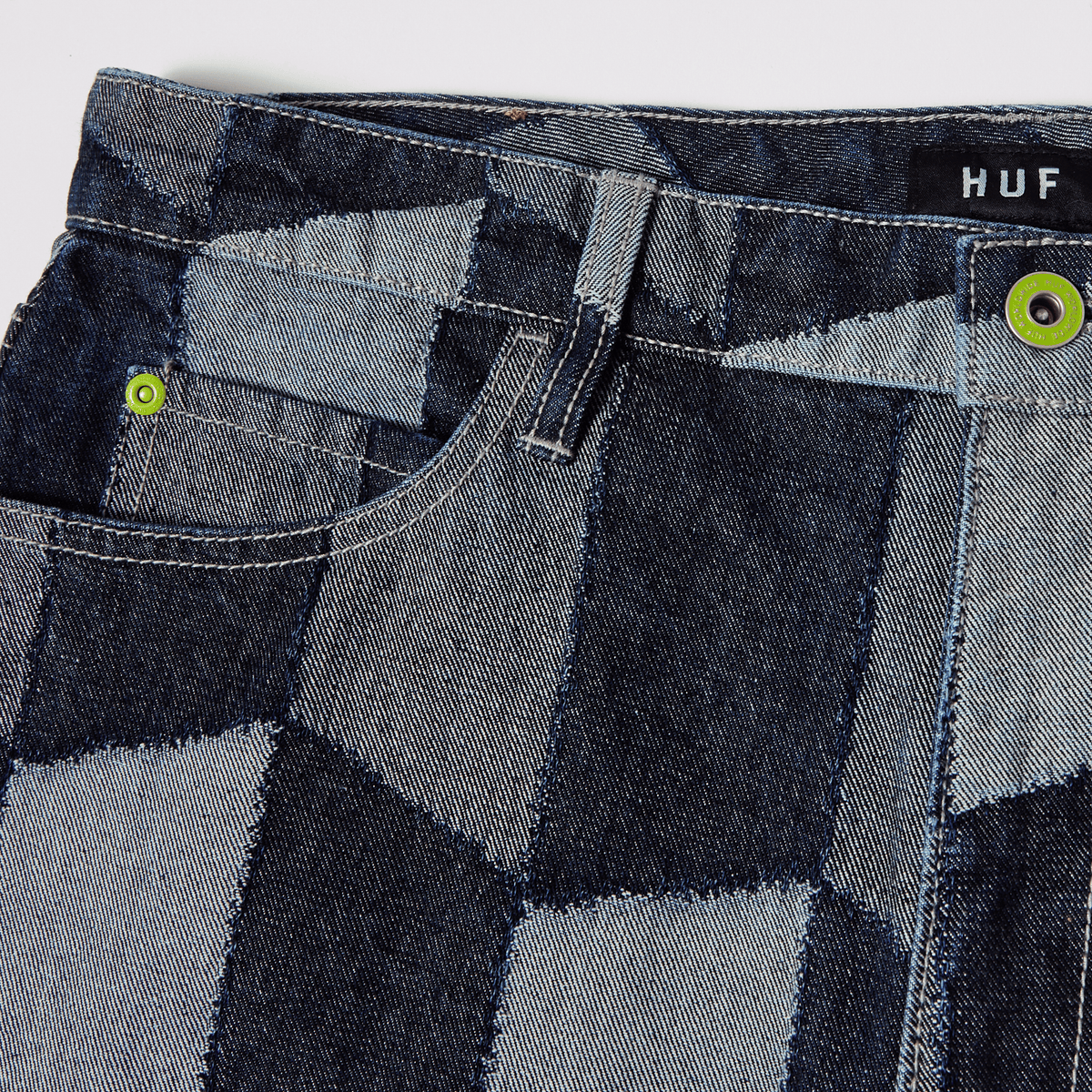 Patchwork Denim Pant