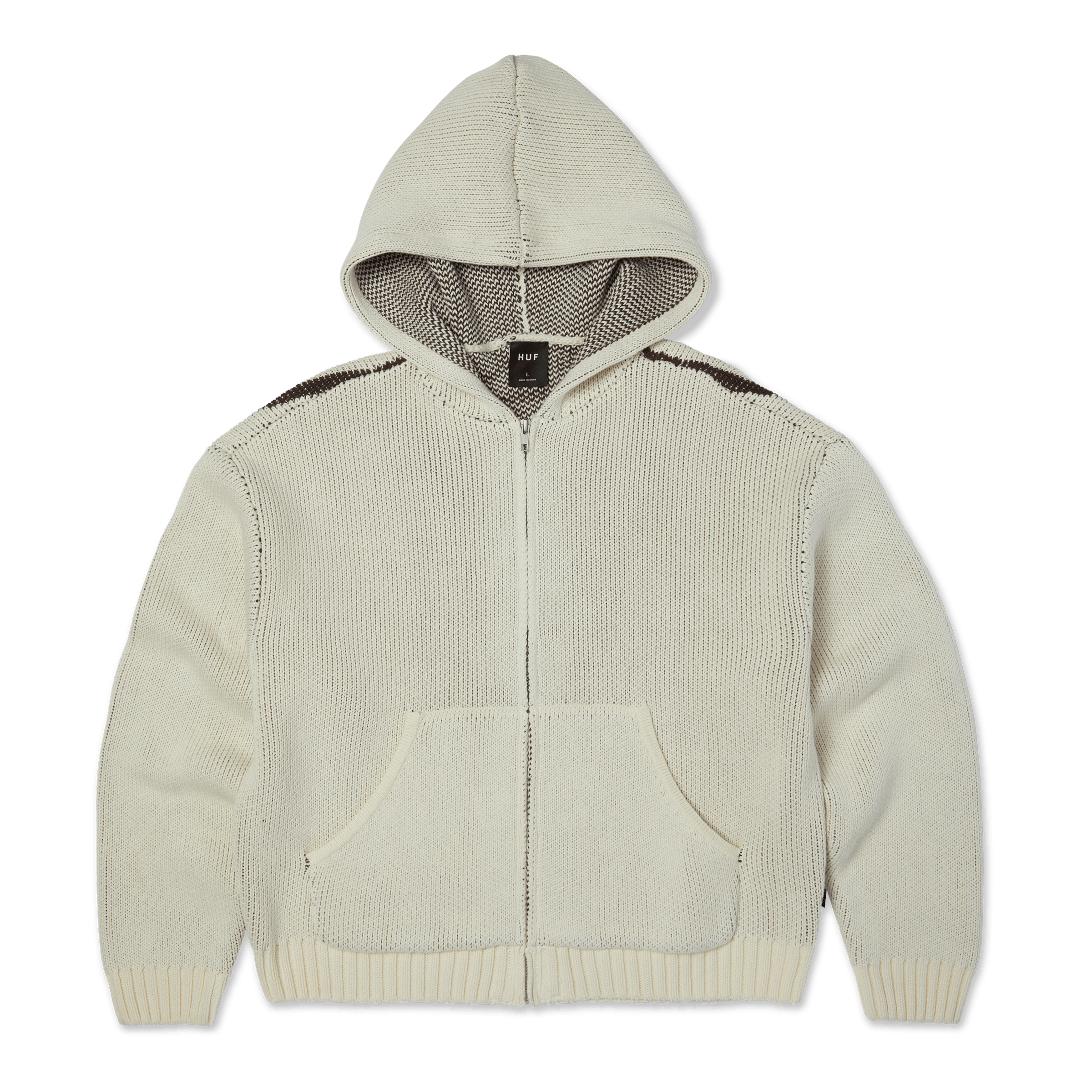 Token Zip Hooded Sweater – HUF WORLDWIDE UK Token Zip Hooded Sweater – HUF WORLDWIDE UK