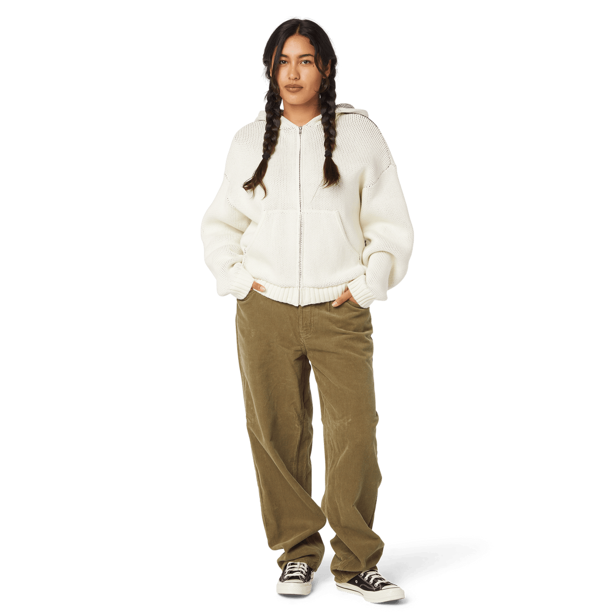 Token Zip Hooded Sweater