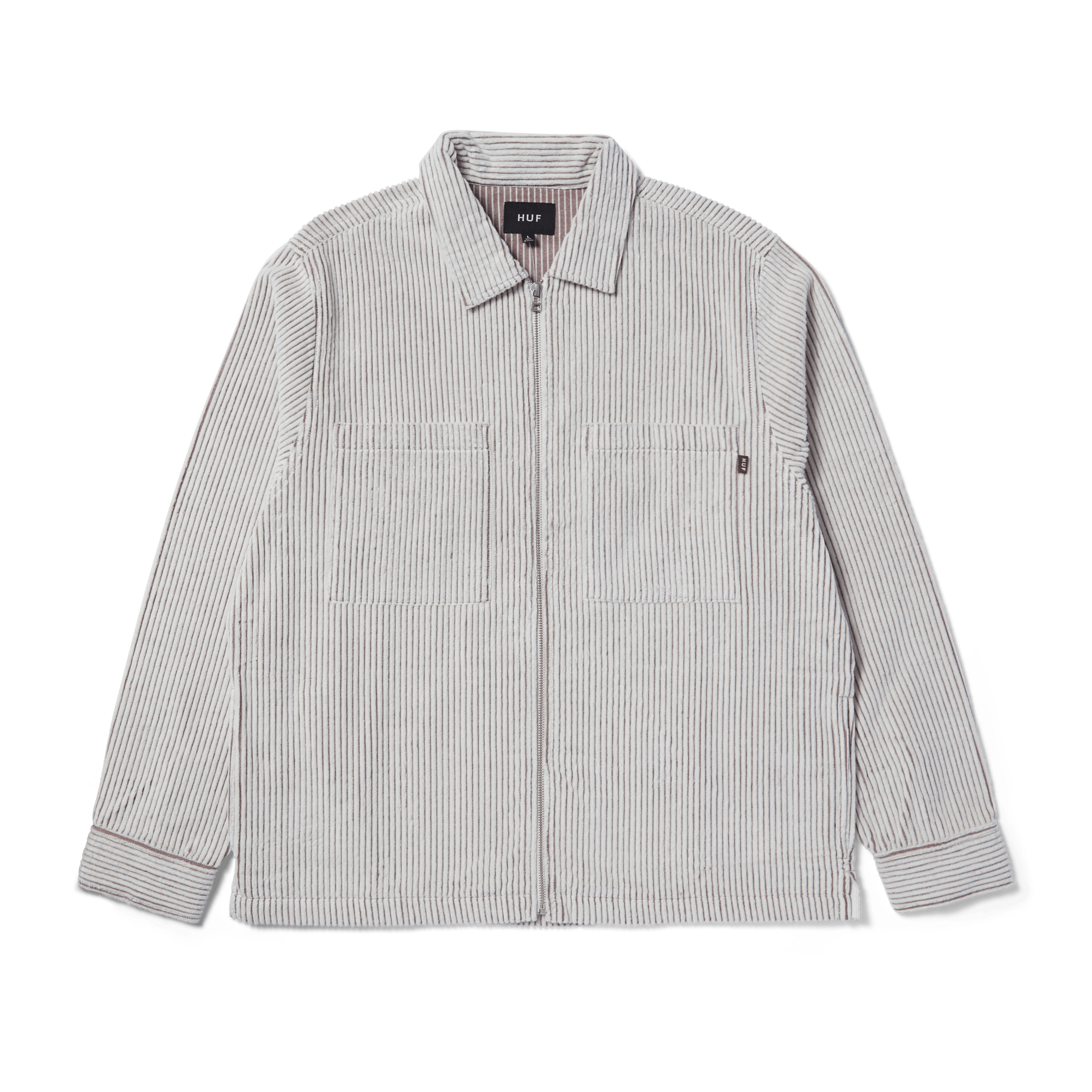 ジャケット・アウター TWO TONE CORDUROY ZIP SHACKET Two Tone Corduroy Zip Shacket – HUF WORLDWIDE UK