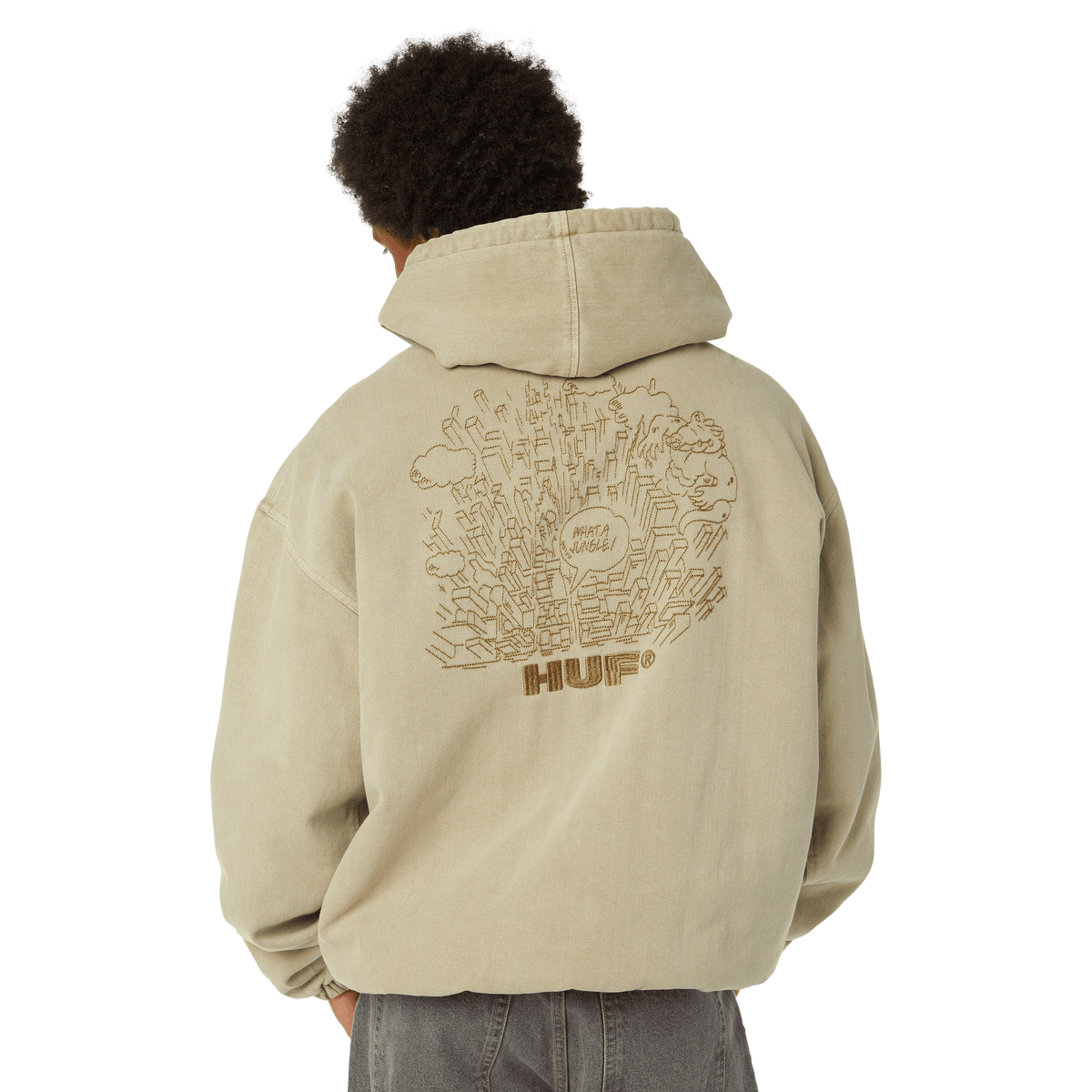 What A Jungle Denim Work Jacket