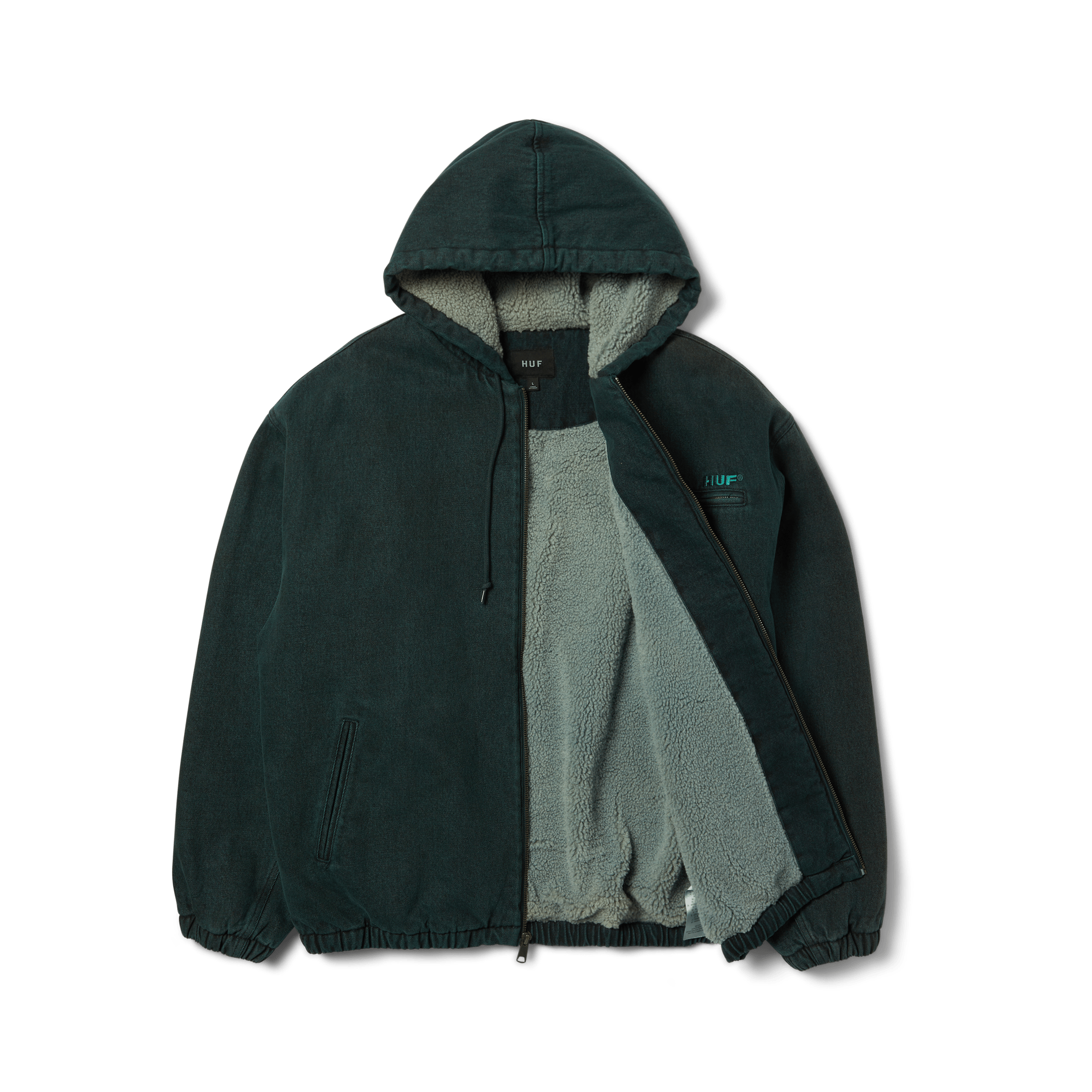 What A Jungle Denim Work Jacket – HUF WORLDWIDE UK What A Jungle Denim Work Jacket – HUF WORLDWIDE UK