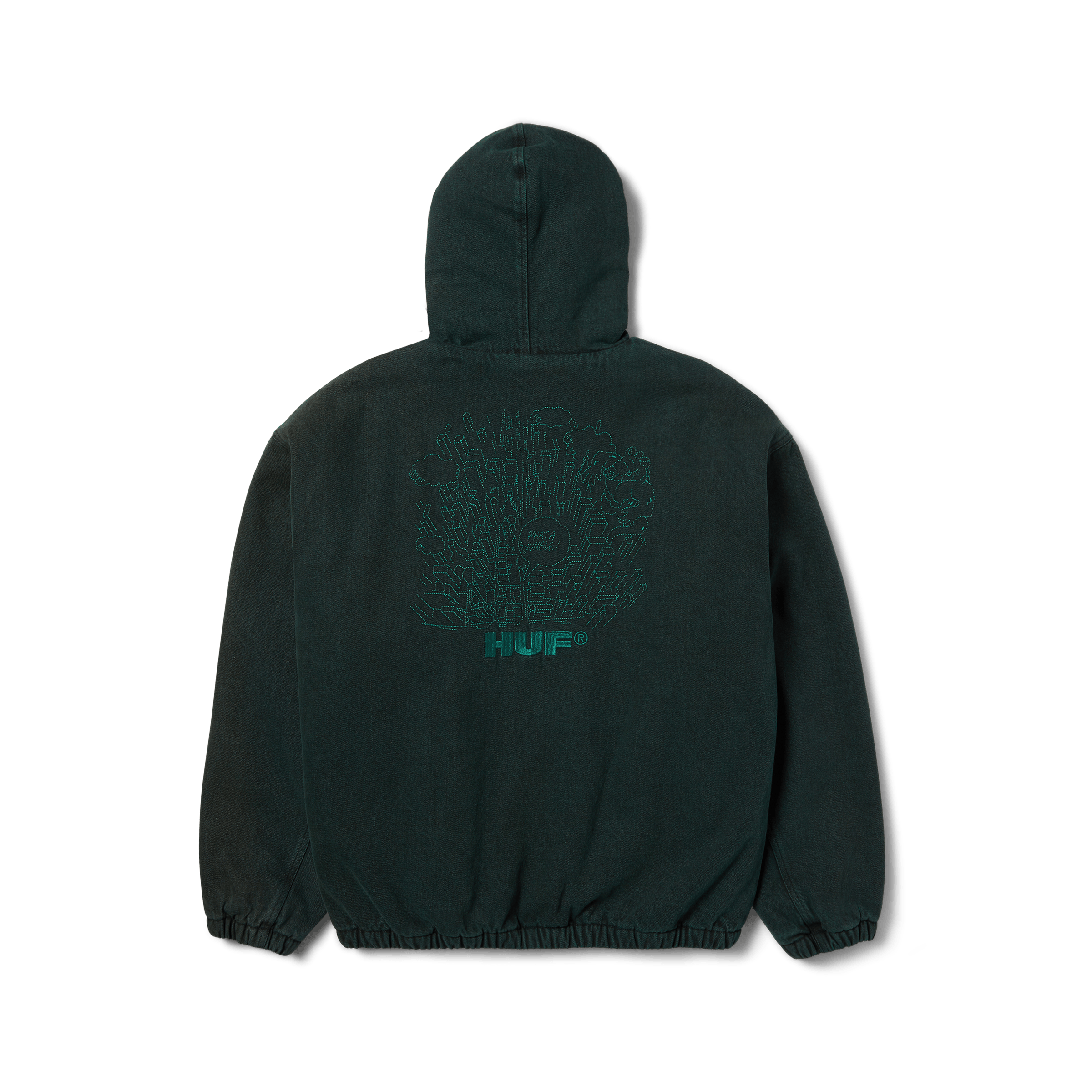 What A Jungle Denim Work Jacket – HUF WORLDWIDE UK