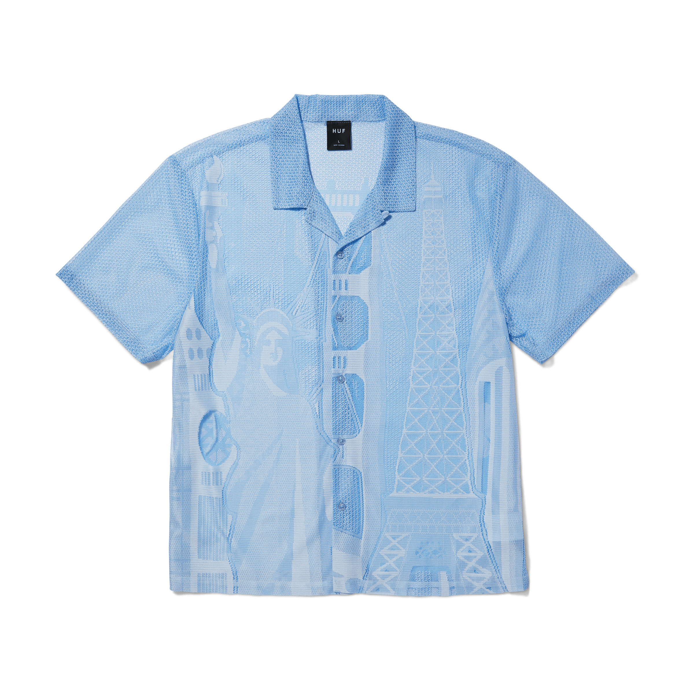 World Tour Lace Shirt – HUF WORLDWIDE UK