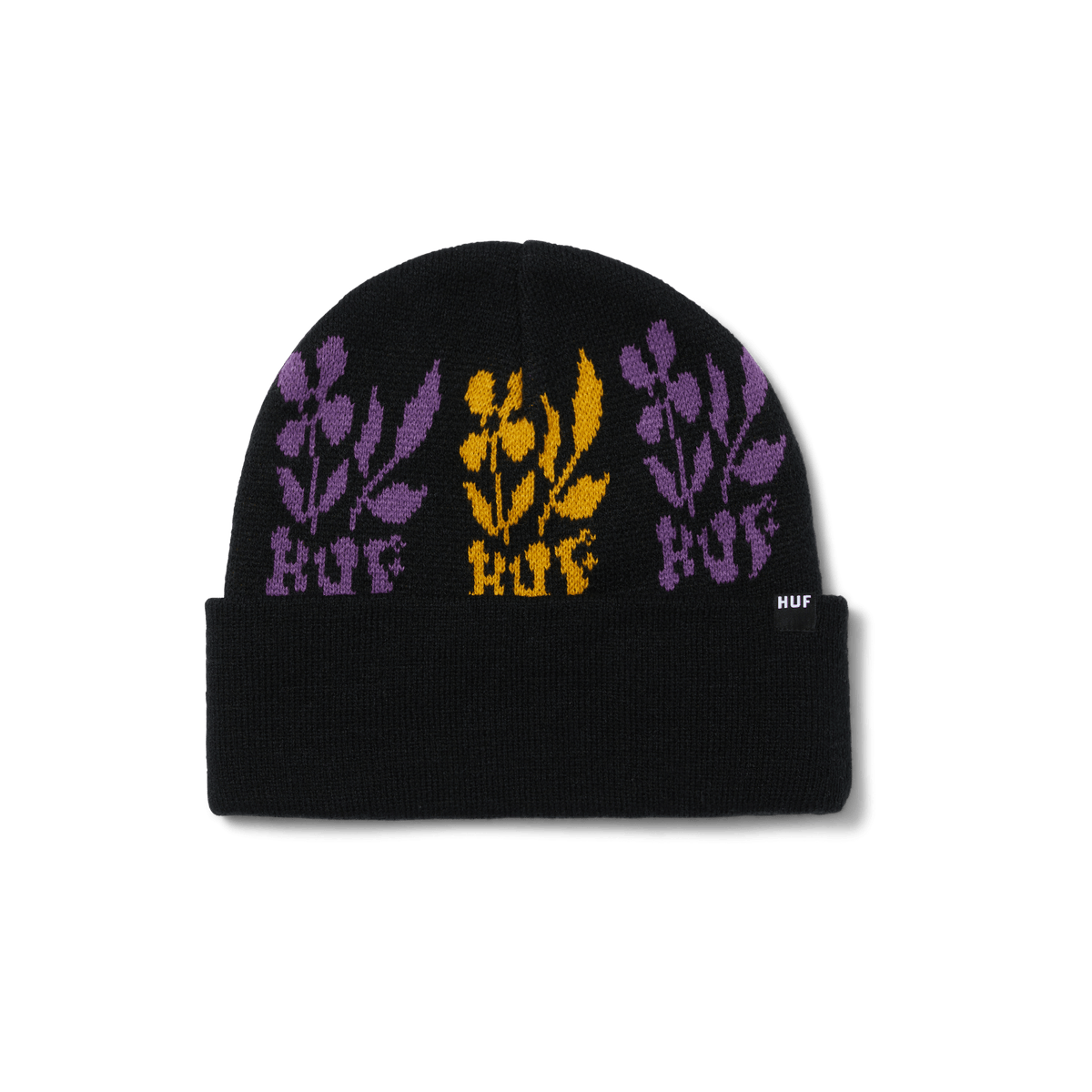 Huf Blossom Beanie Black