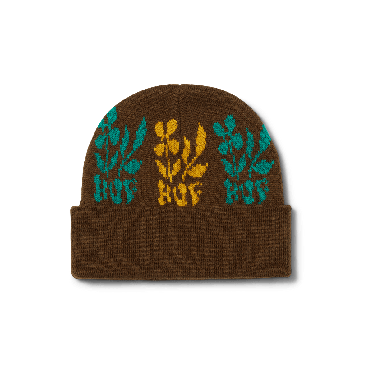 Huf Blossom Beanie Coffee