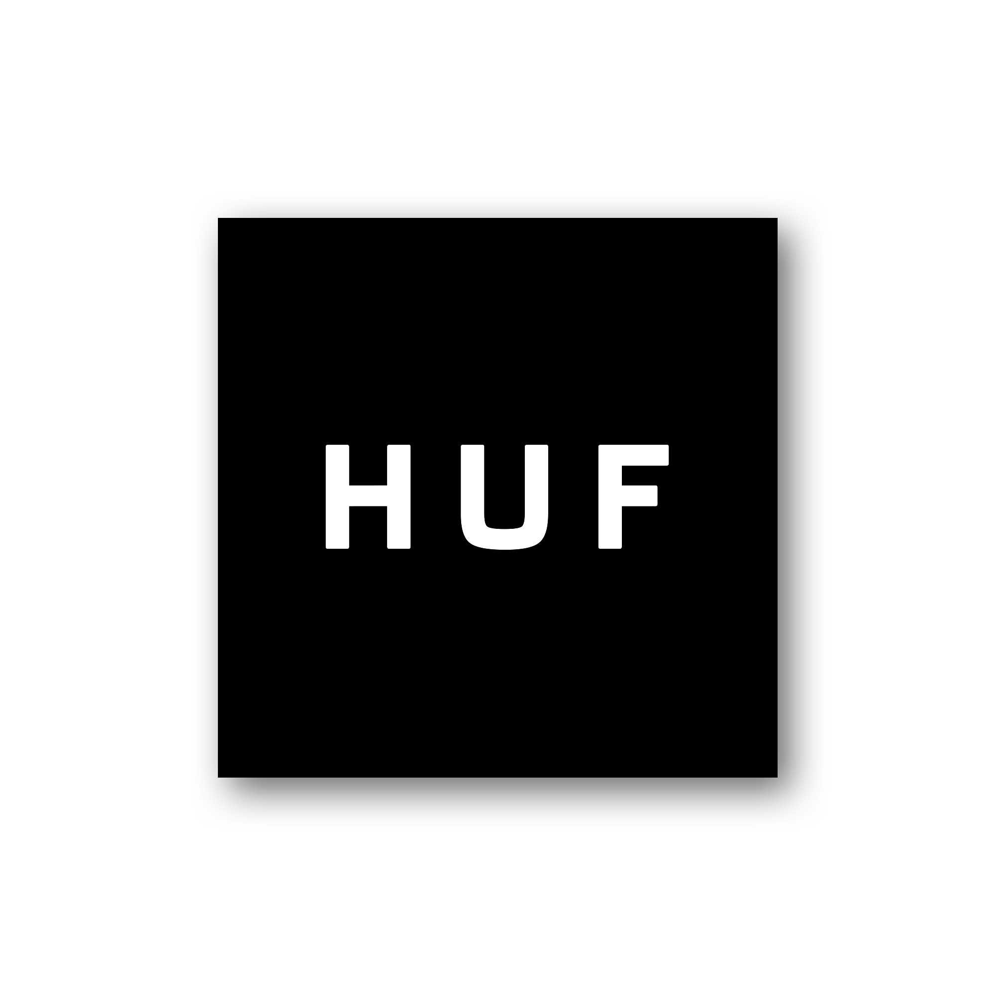Box Logo Sticker Huf HUF WORLDWIDE UK