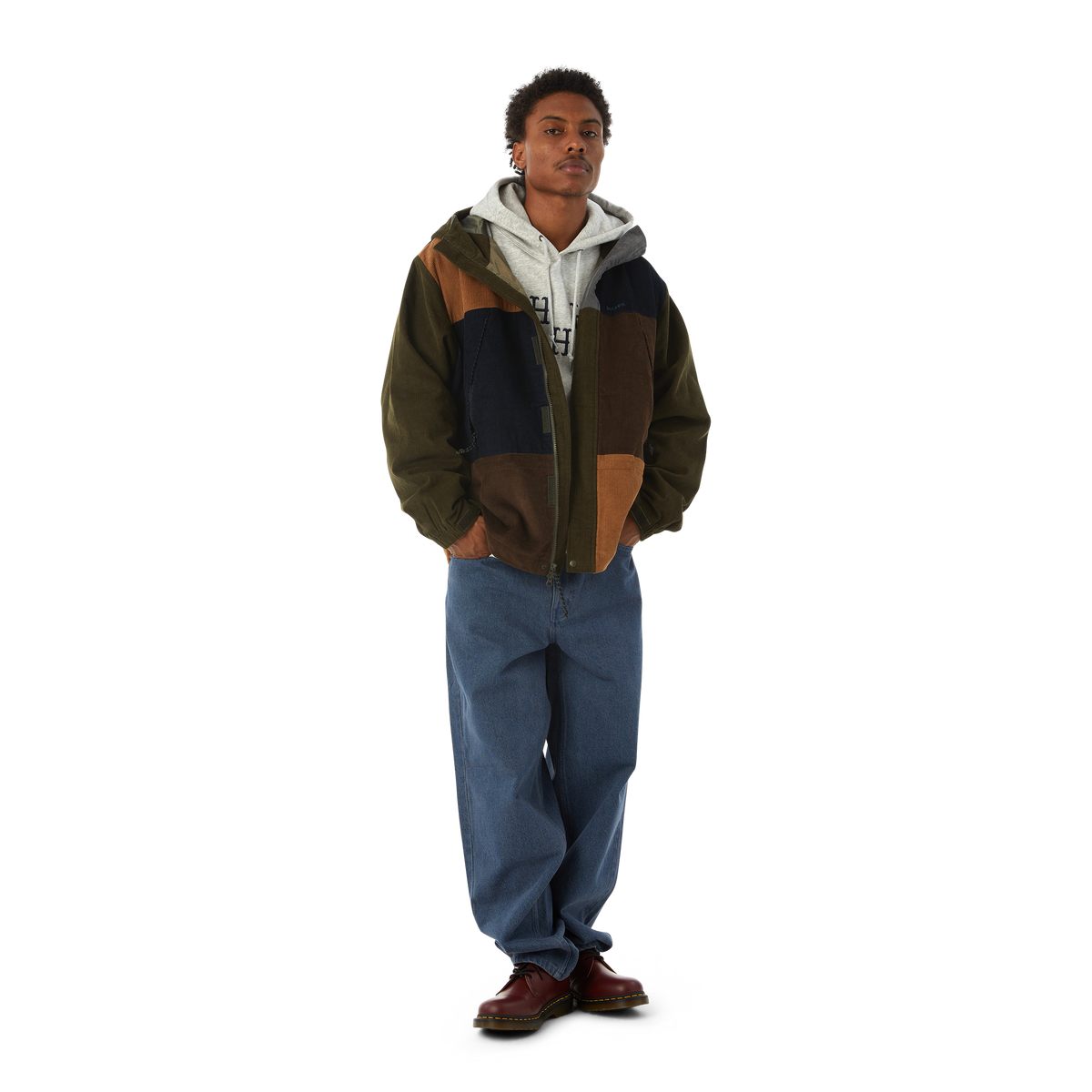 Huf Contrast Cord Mountain Jacket Avocado