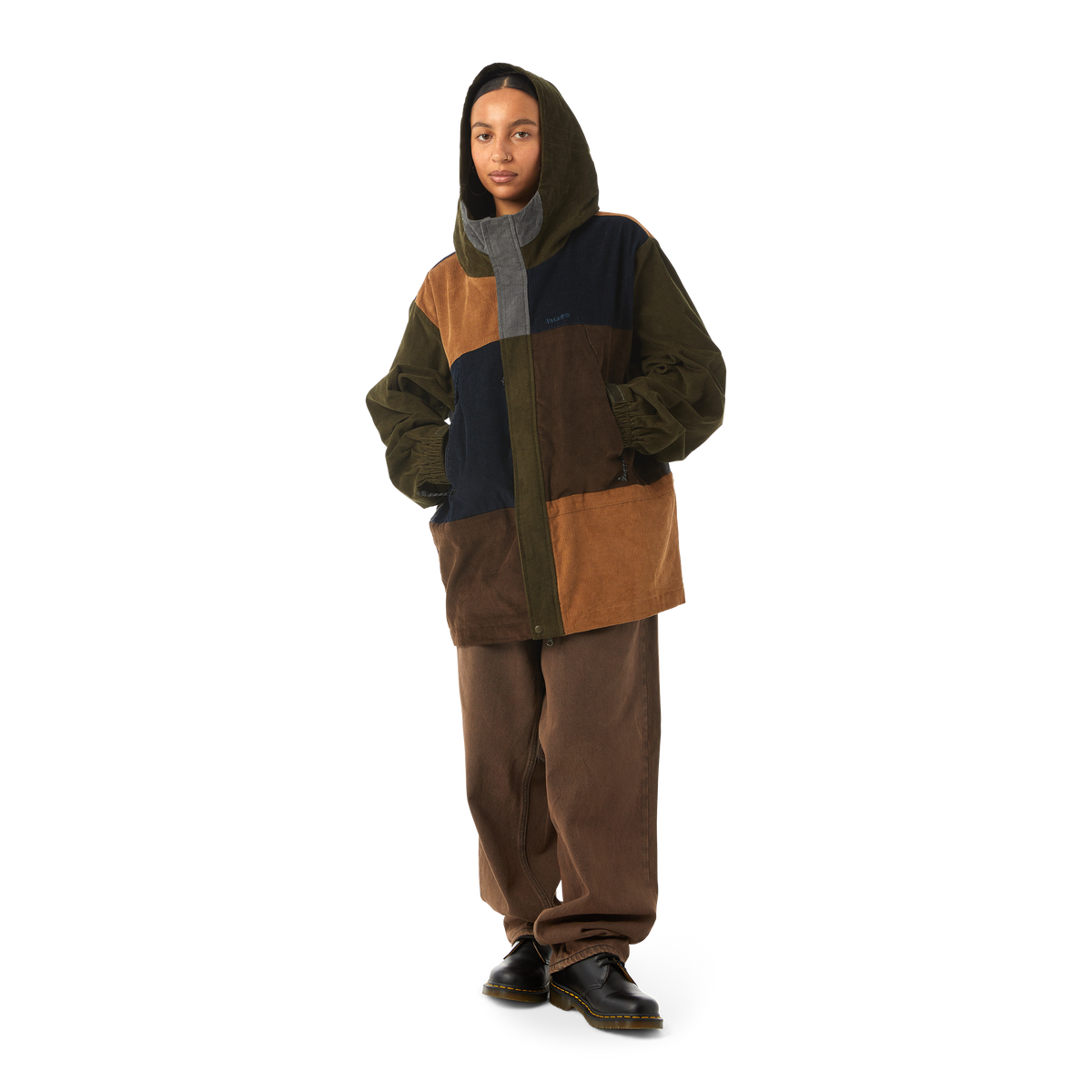 Huf Contrast Cord Mountain Jacket Avocado