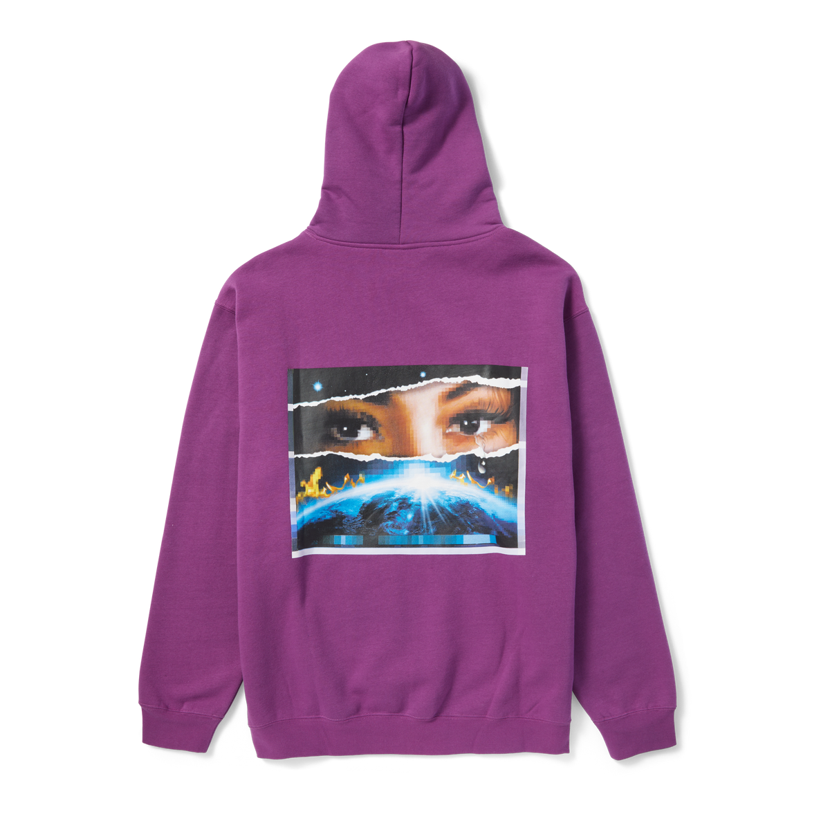 Huf Digital Domain Pullover Hoodie Grape