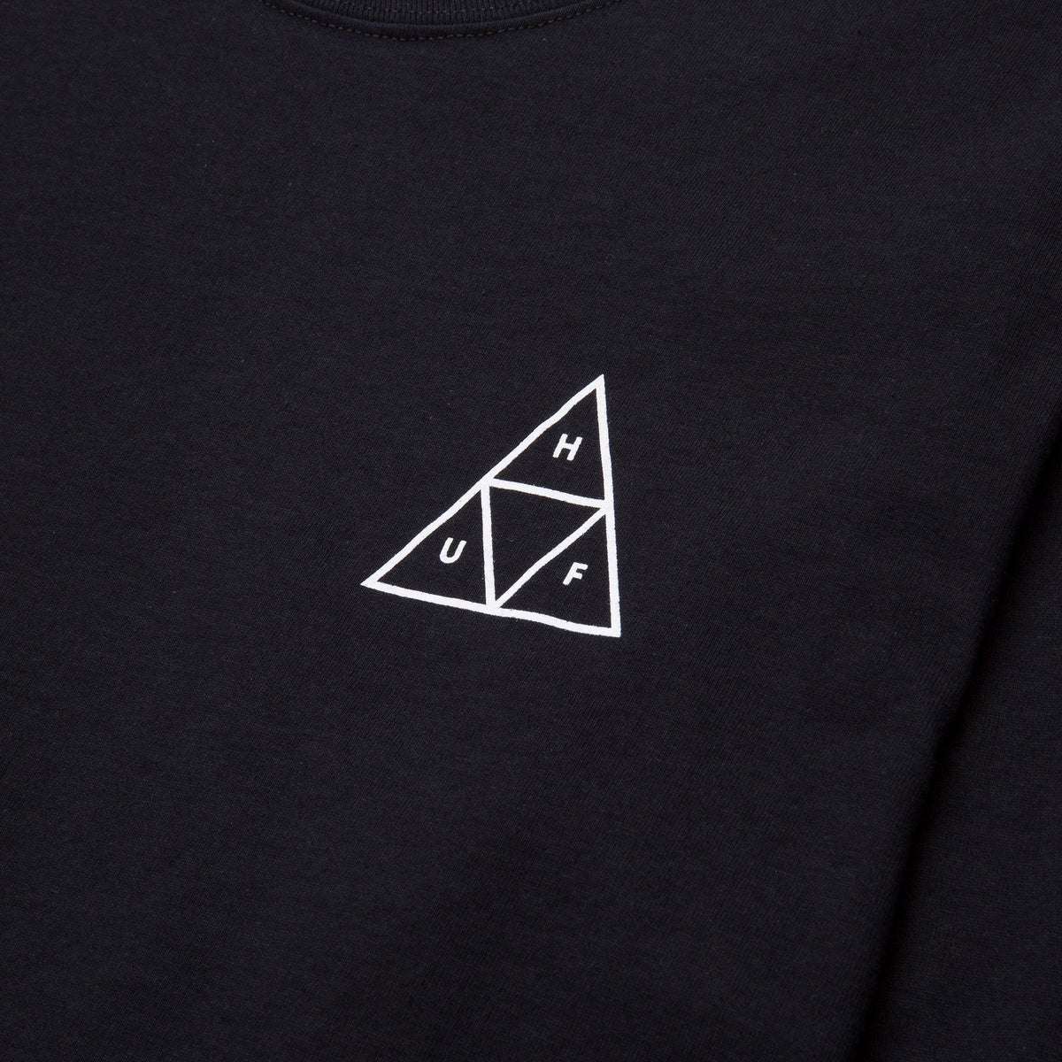 HUF Triple Triangle Long Sleeve T-Shirt Black