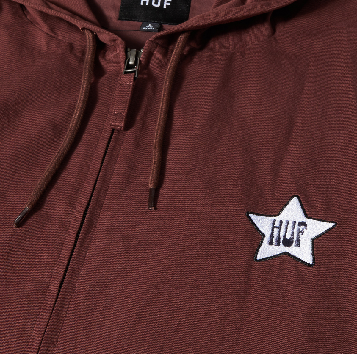 Huf H Stardust Jacket Eggplant