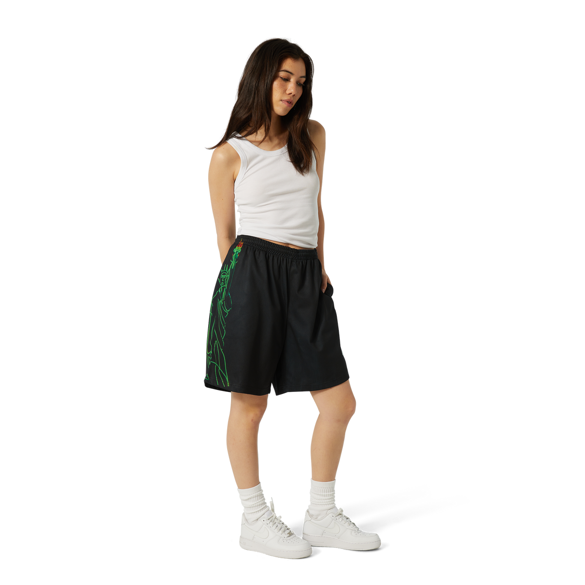 HUF Half-court Basketball Short Black