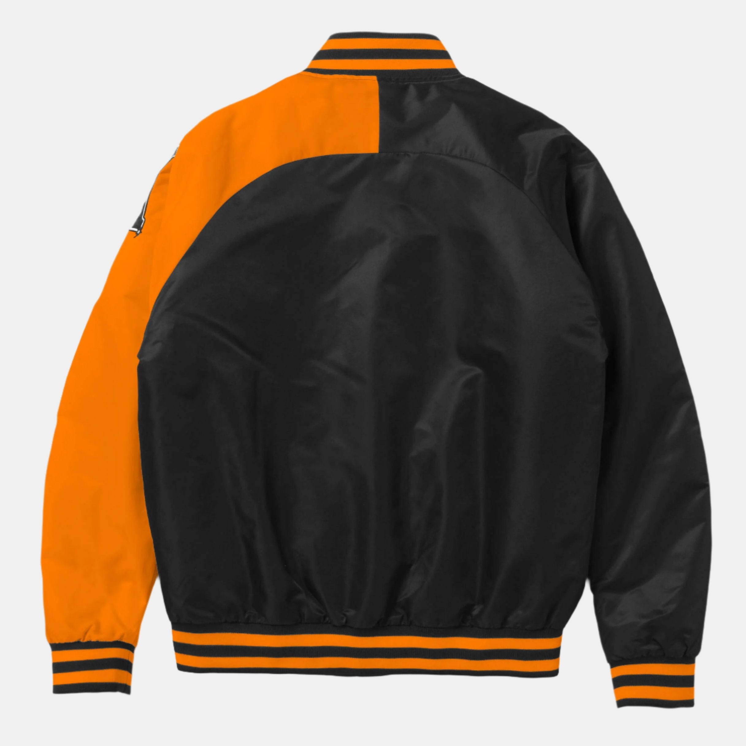 Black and orange jacket new arrivals
