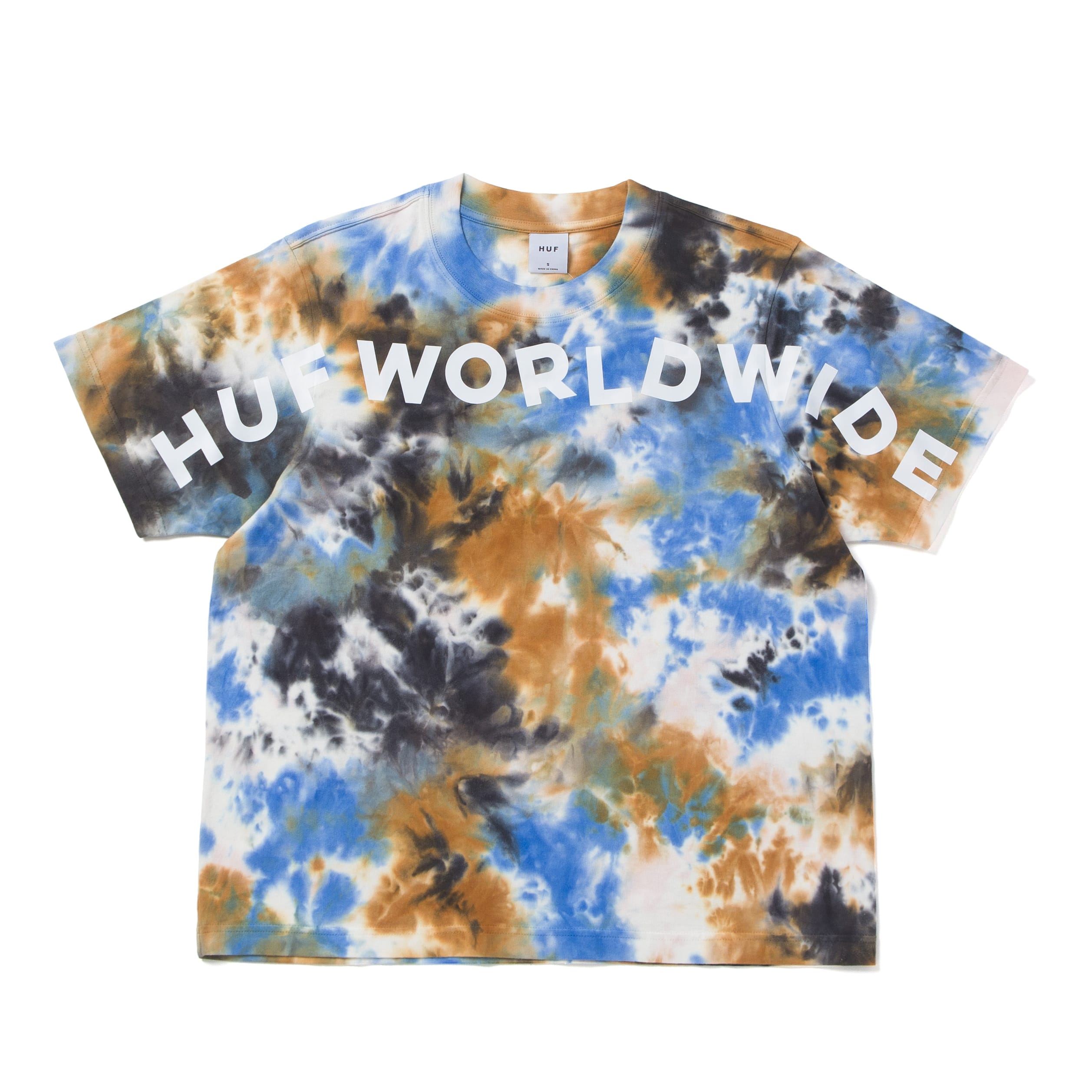 Huf Worldwide TieDye Relax T-Shirt