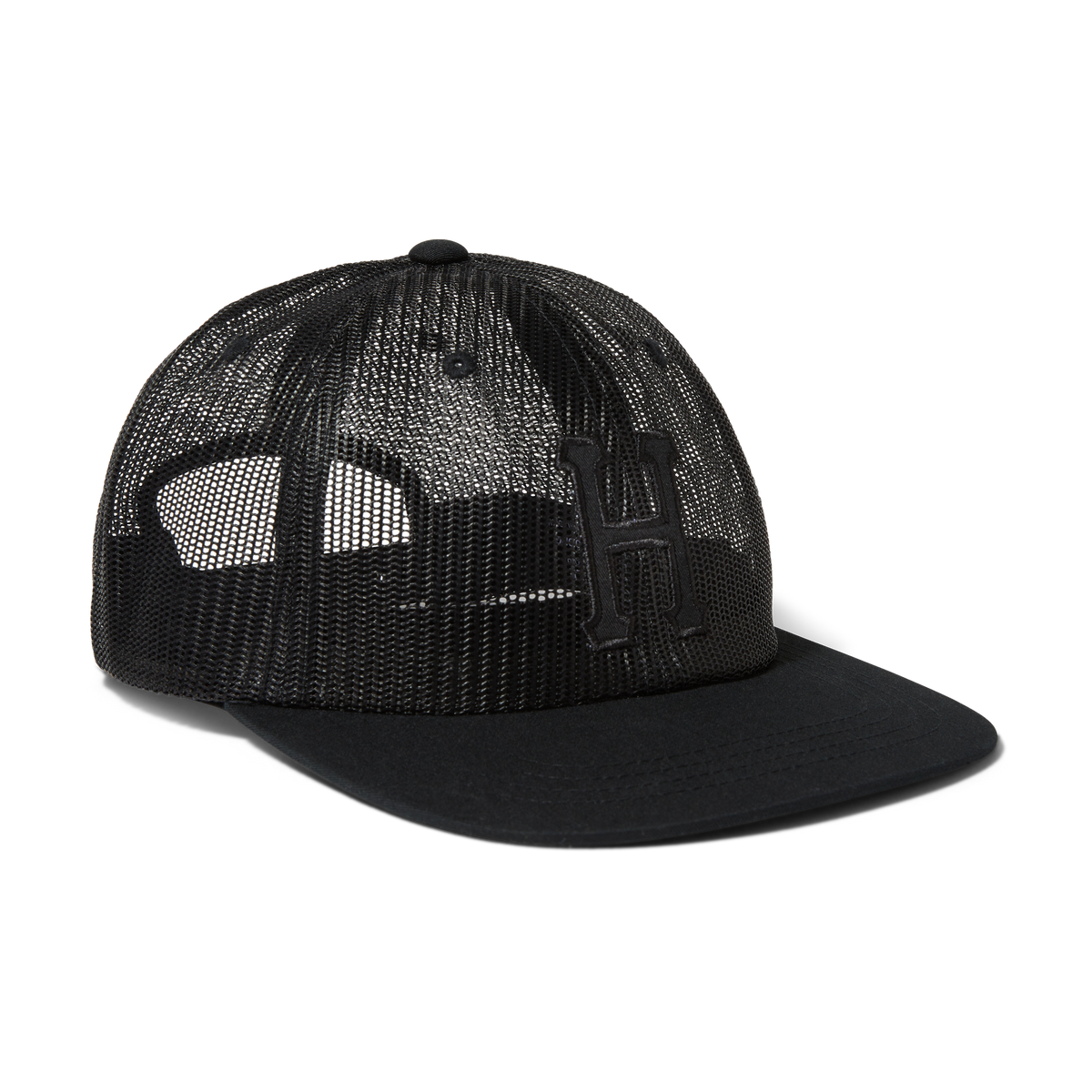 HUF Mesh H 6-Panel Hat Black