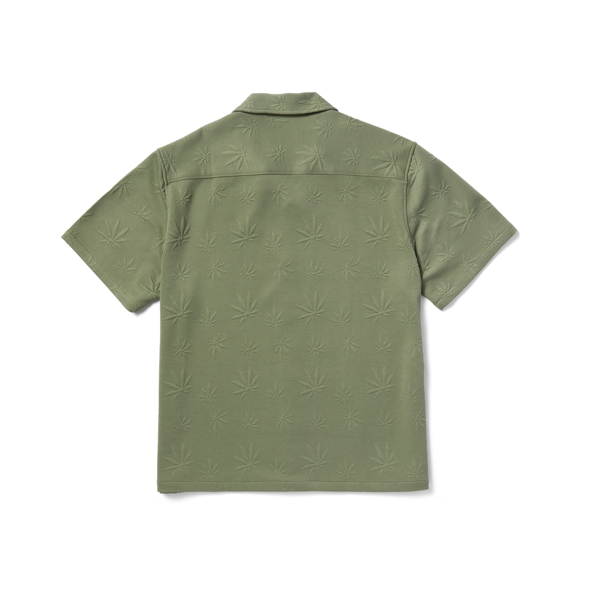 Huf Plantlife Jacquard Shirt Moss