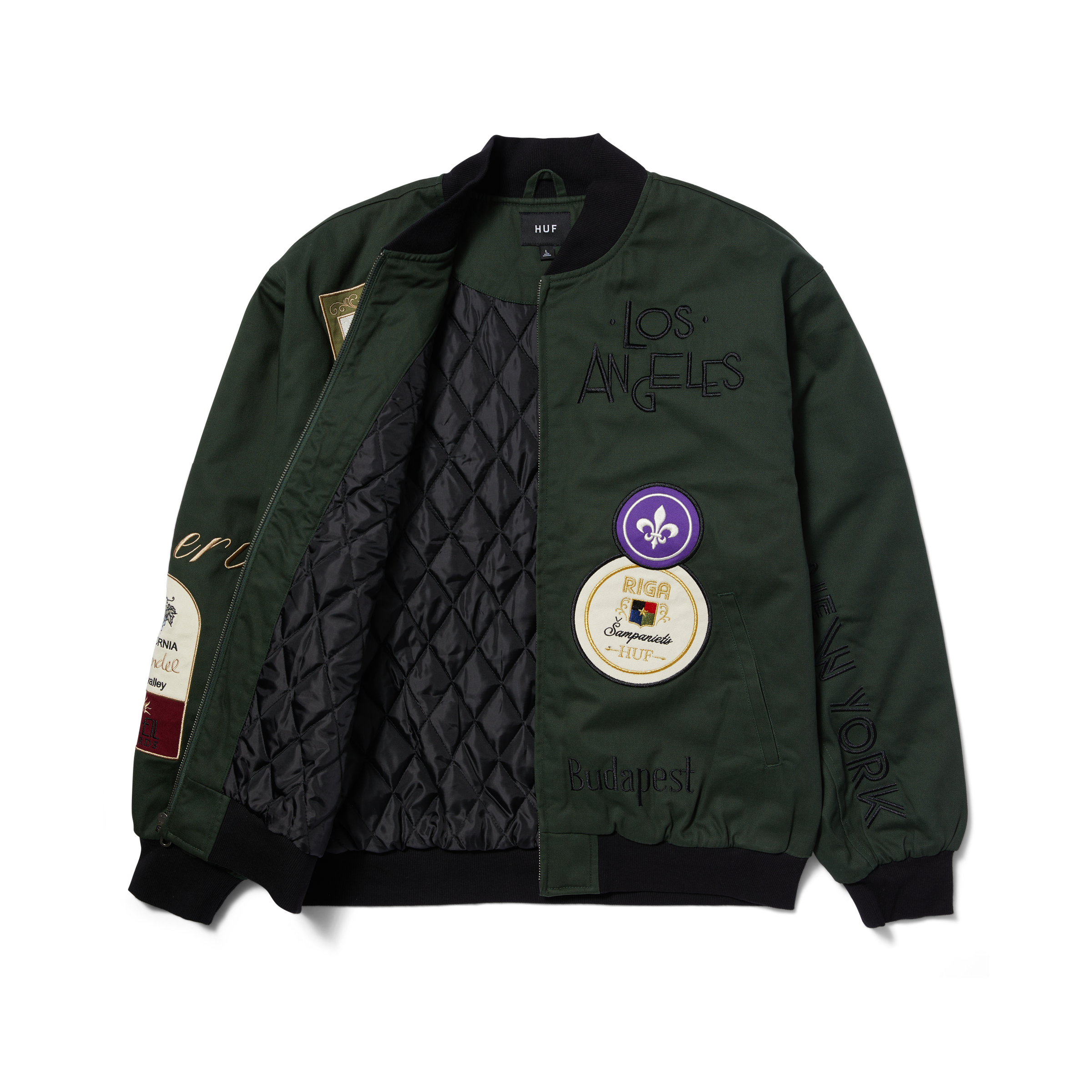 Huf Stratford Tour Jacket HUF WORLDWIDE UK