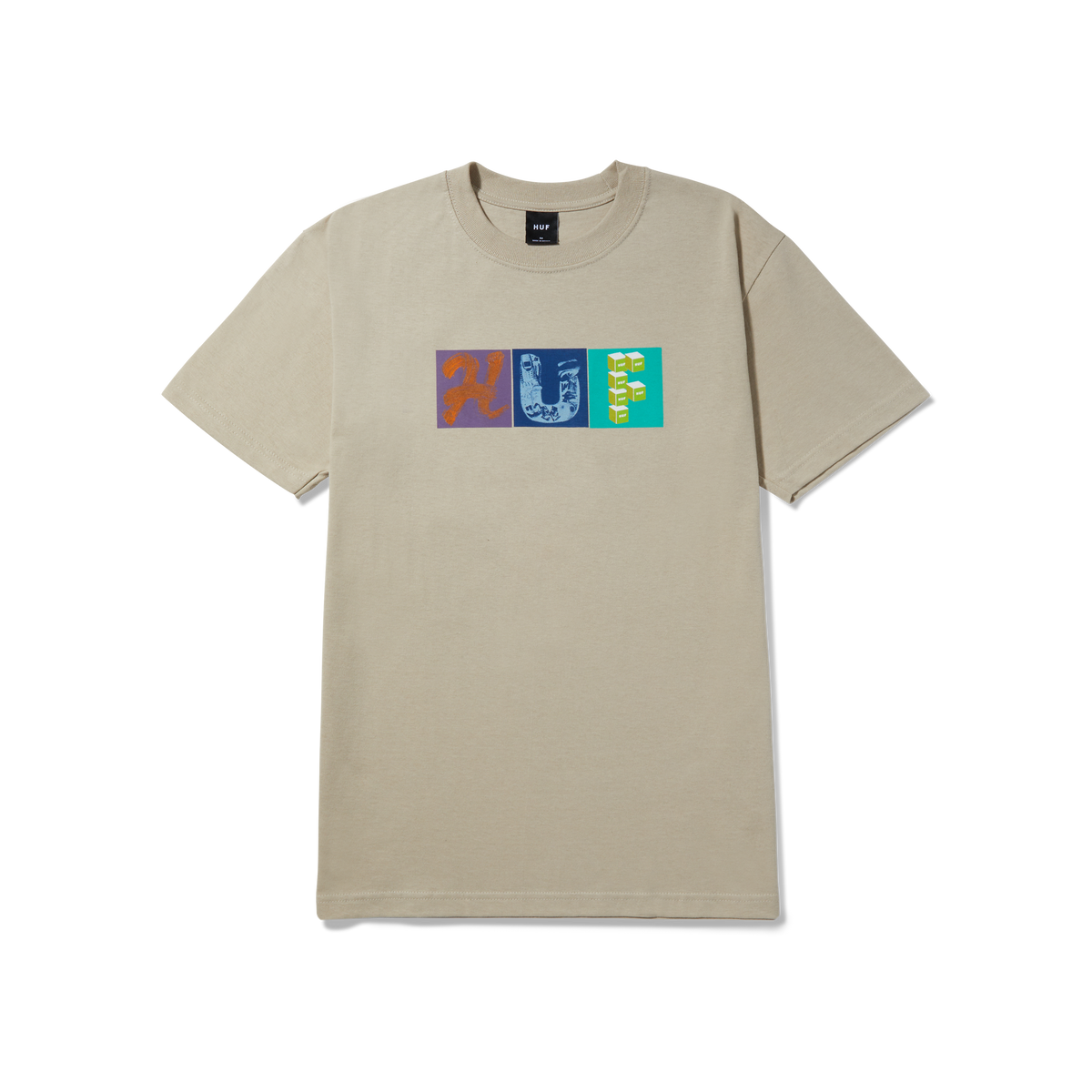 HUF Threemix T-Shirt Clay