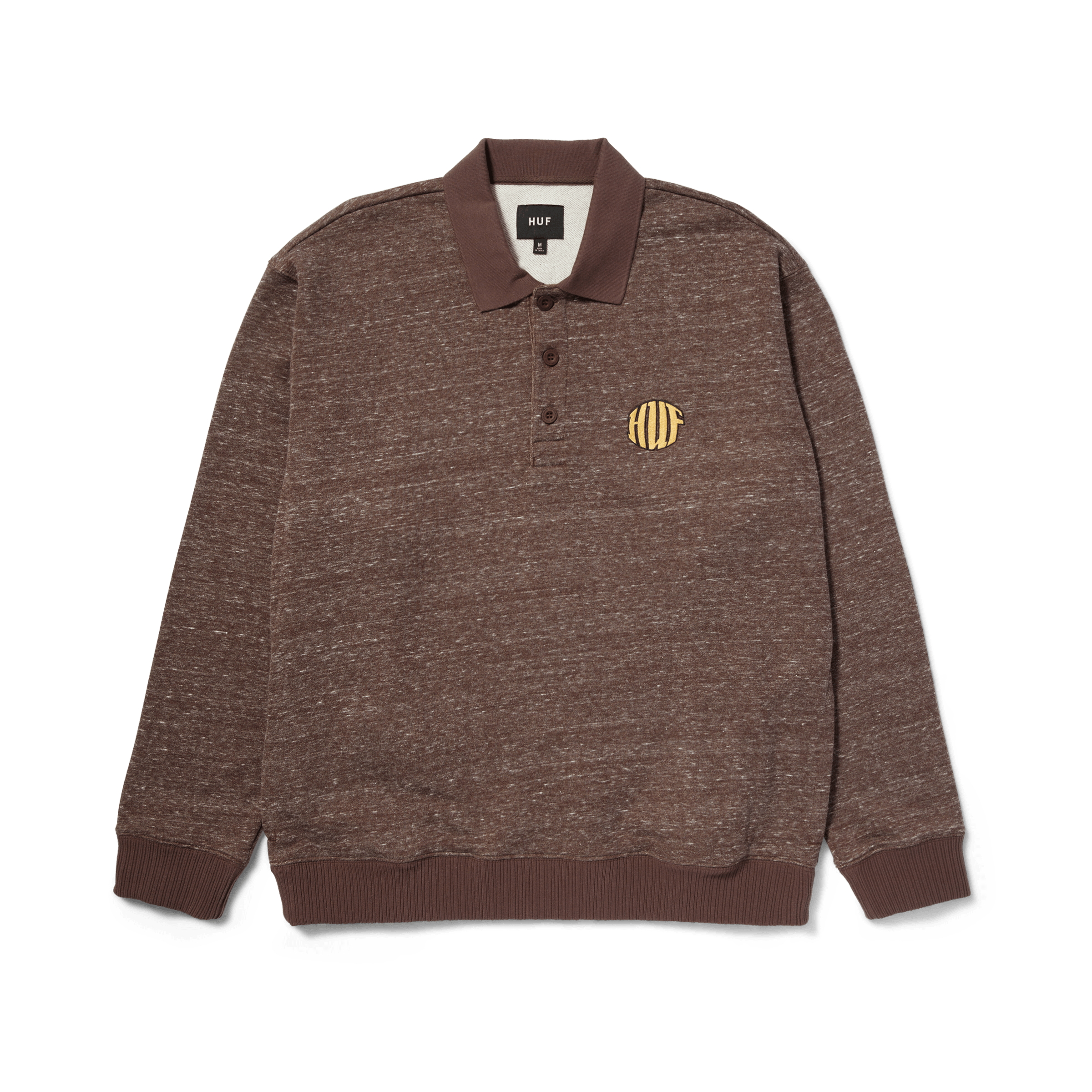 Huf Winston Polo Fleece - Coffee – Xtreme Boardshop (XBUSA.COM)