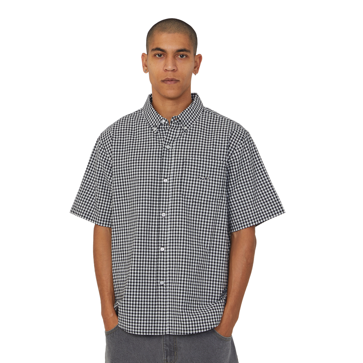 89 Micro Gingham Oxford Shirt