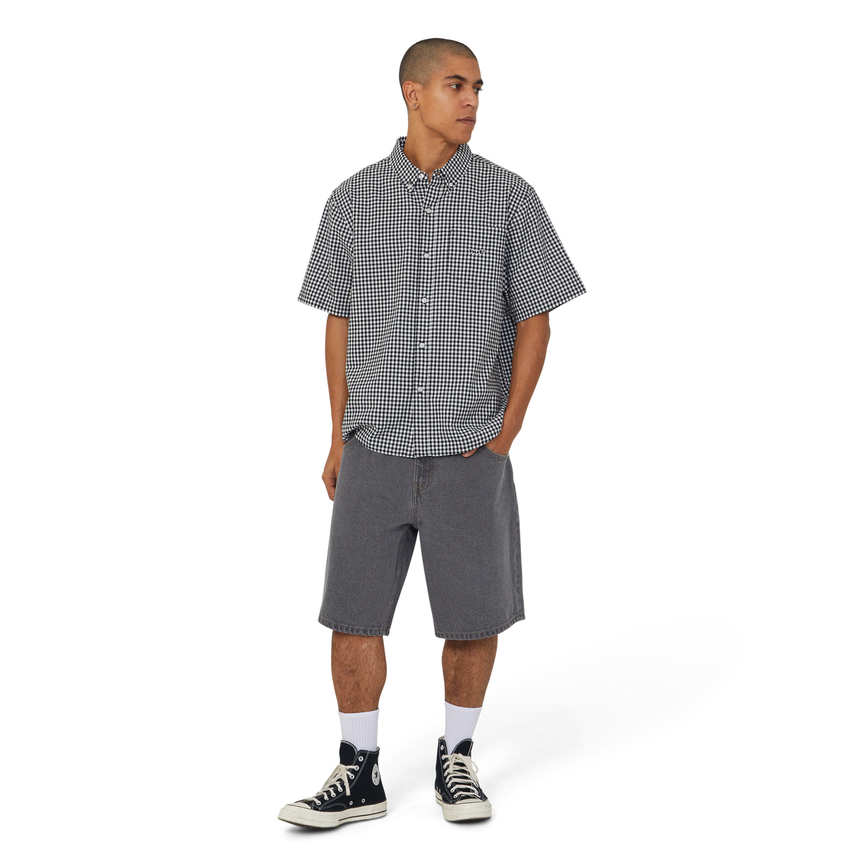89 Micro Gingham Oxford Shirt