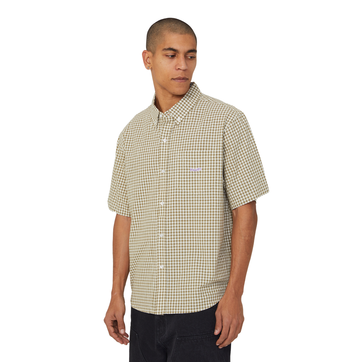 89 Micro Gingham Oxford Shirt