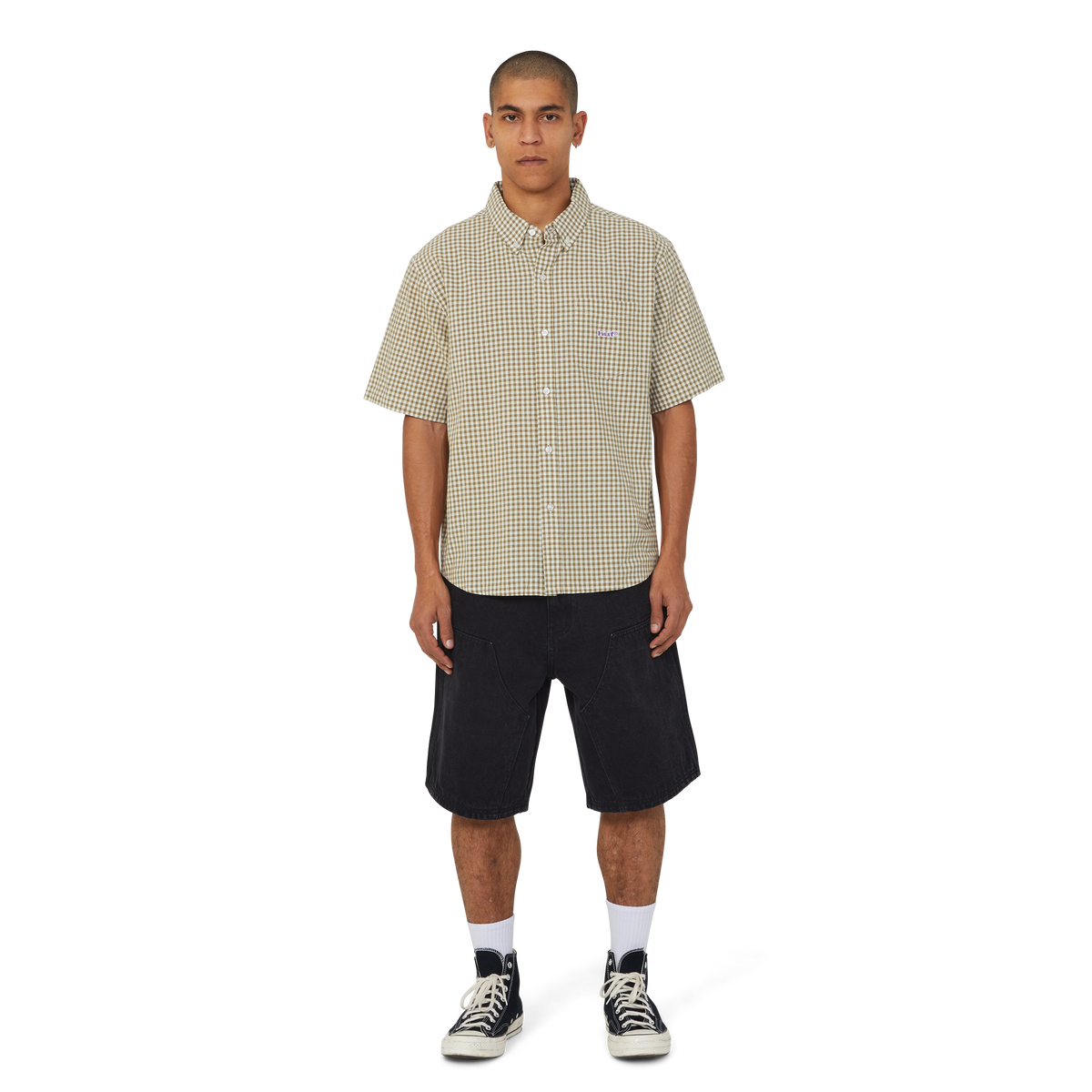 89 Micro Gingham Oxford Shirt