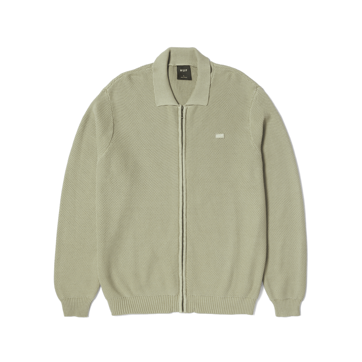 Anton Zip Overdyed Sweater