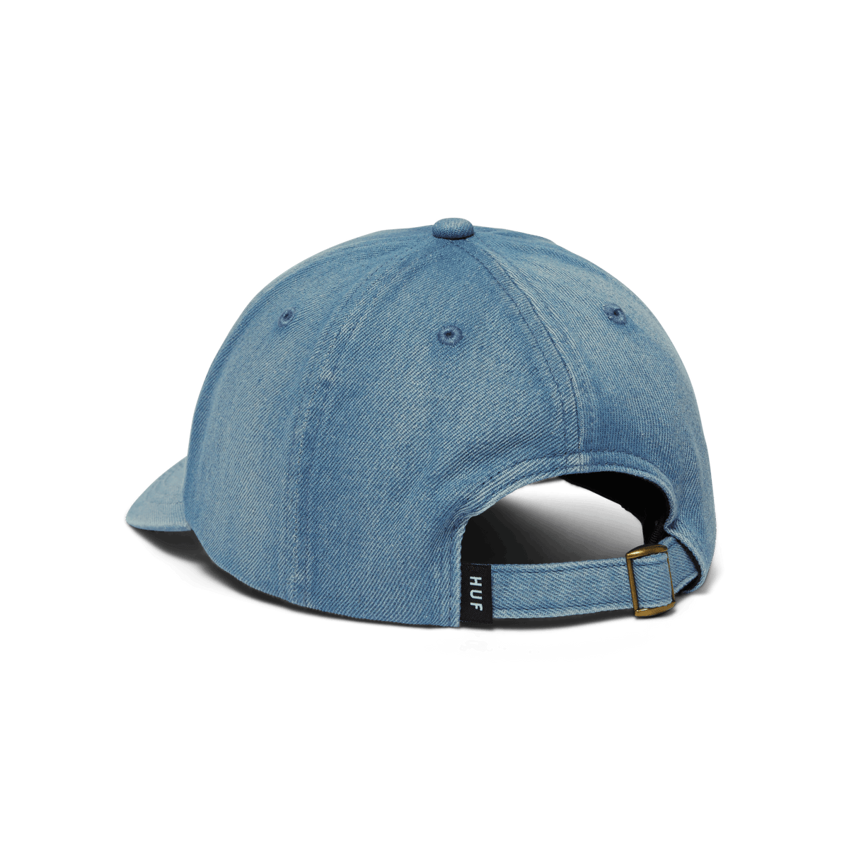 Apollo Denim 6-Panel Curved Visor Hat