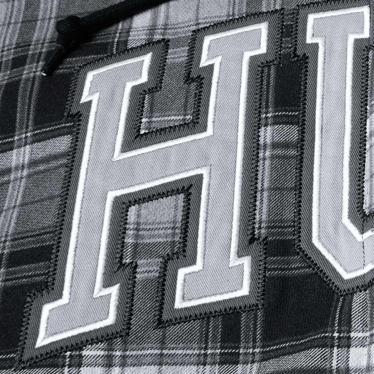 Arch Plaid Full-Zip Heavyweight Hoodie