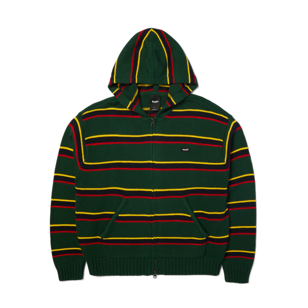 Banks Full-Zip Striped Hoodie