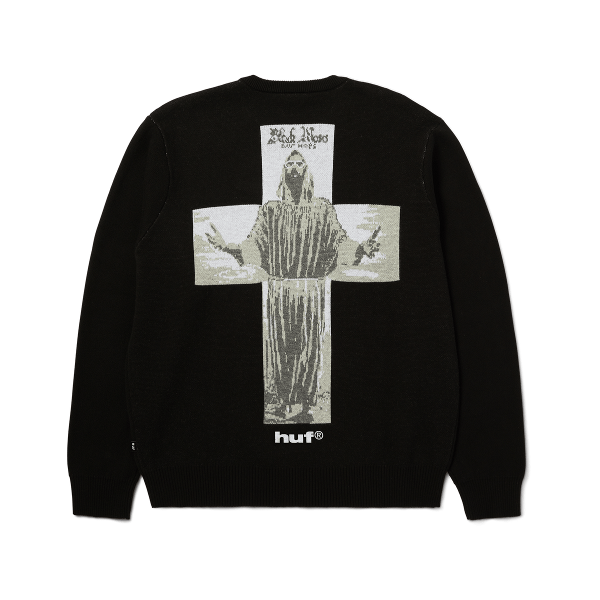 ISAAC HAYES - Black Moses Knit Sweater
